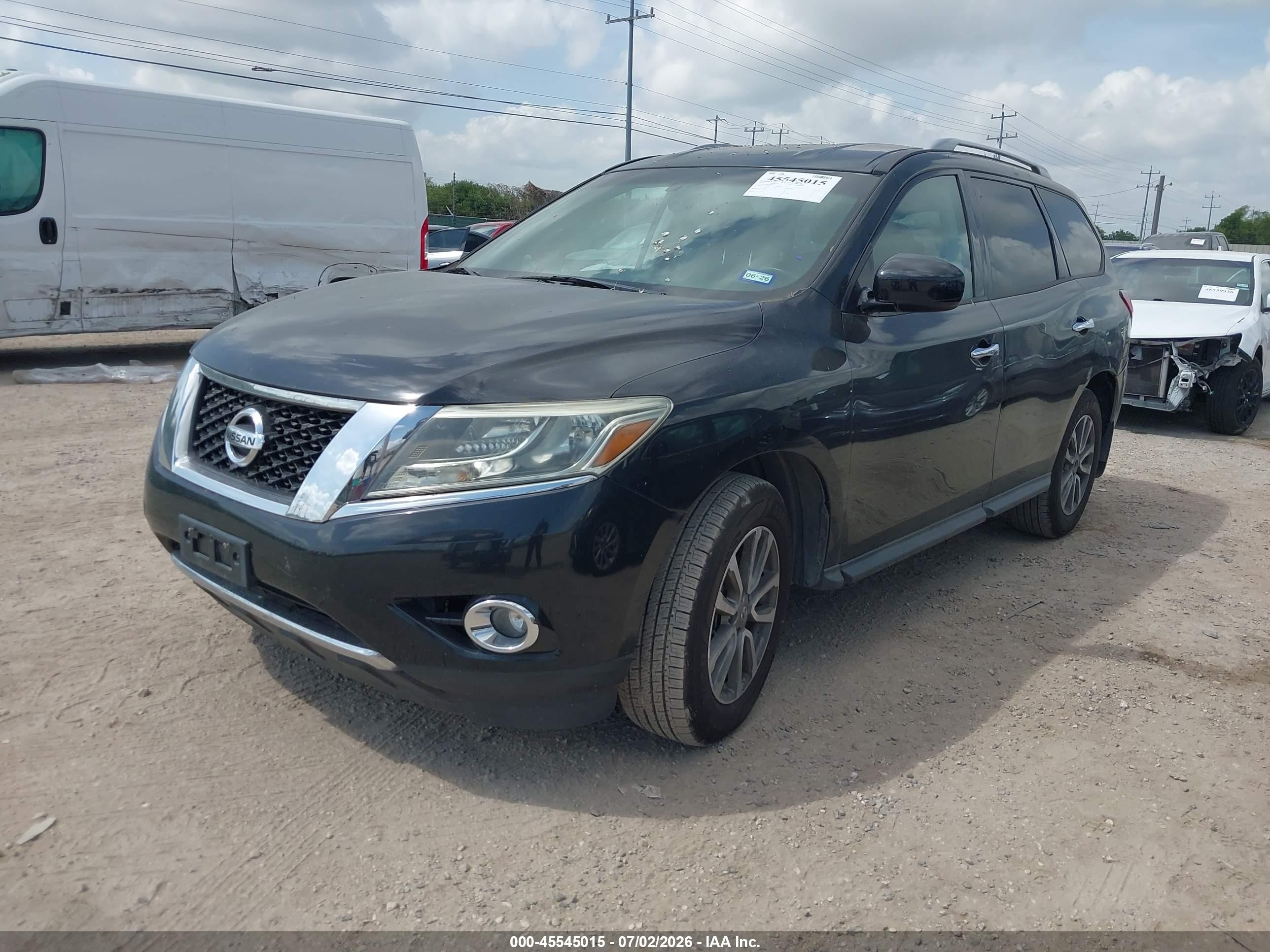 2015 Nissan Pathfinder Platinum/s/sl/sv Black vin: 5N1AR2MM6FC665765