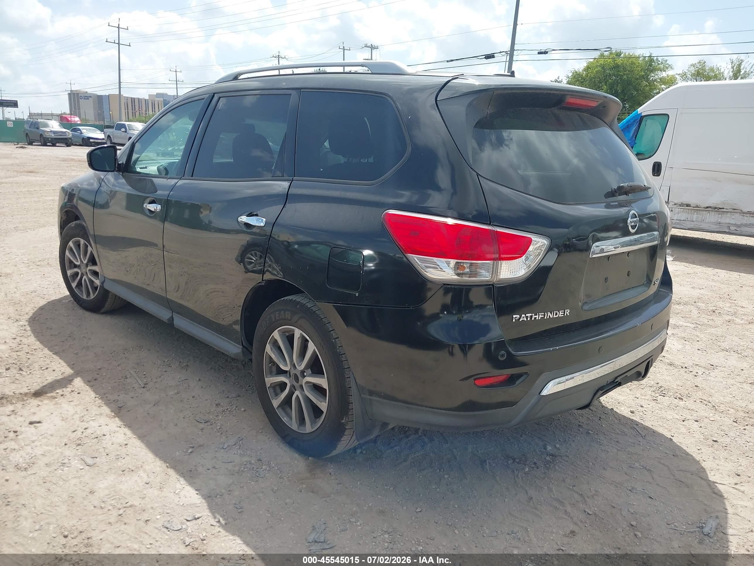 2015 Nissan Pathfinder Platinum/s/sl/sv Black vin: 5N1AR2MM6FC665765