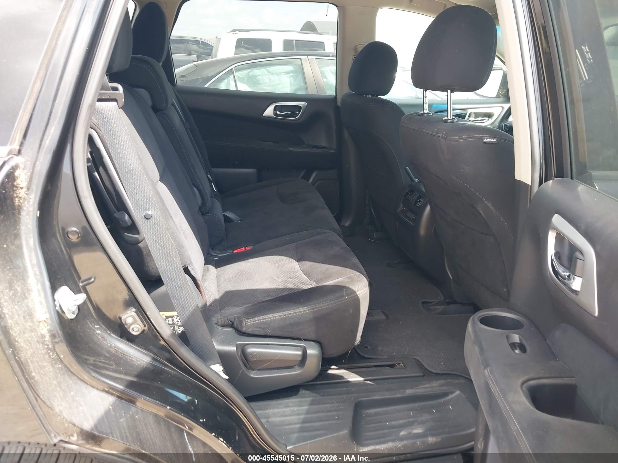 2015 Nissan Pathfinder Platinum/s/sl/sv Black vin: 5N1AR2MM6FC665765