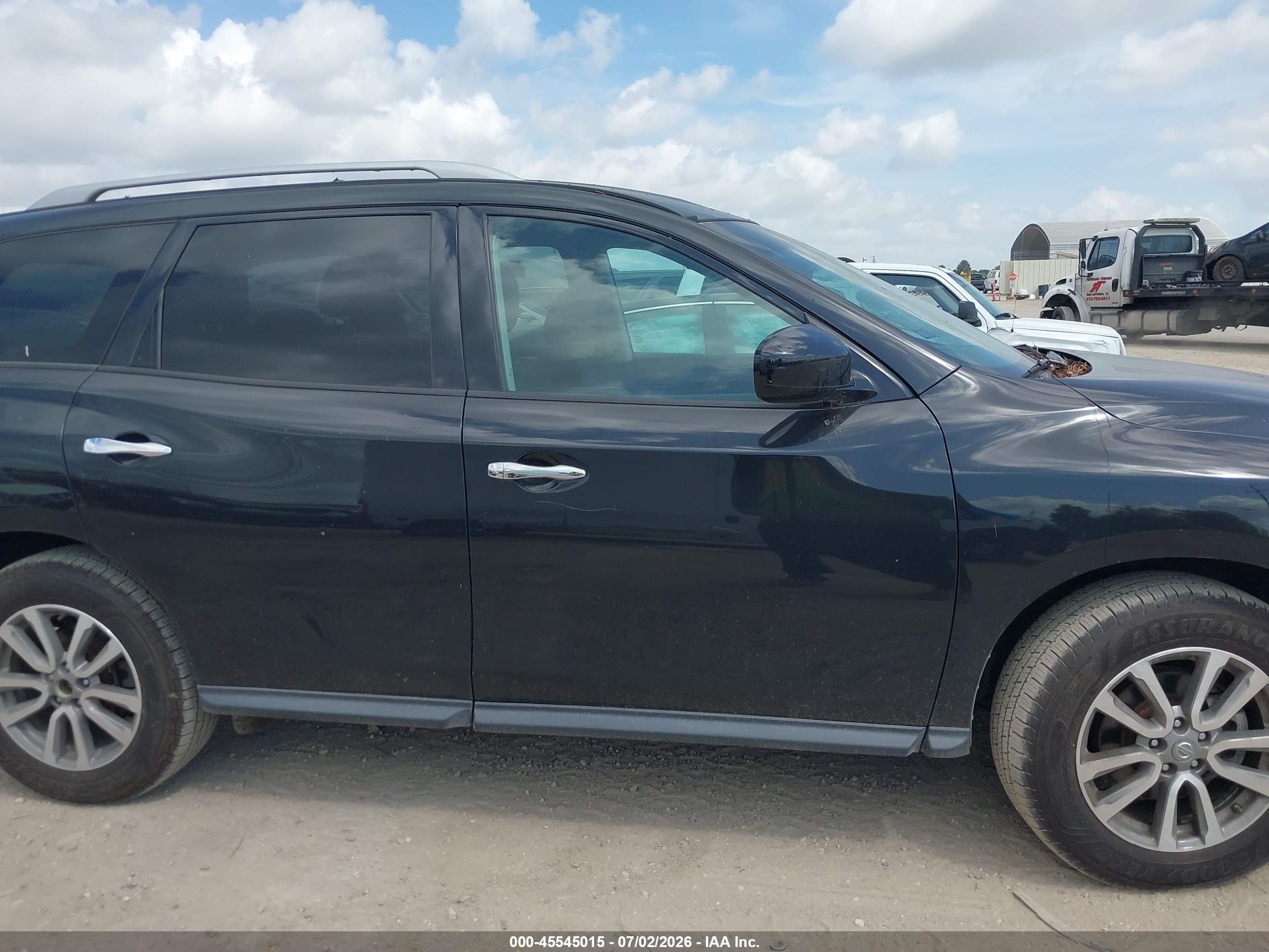 2015 Nissan Pathfinder Platinum/s/sl/sv Black vin: 5N1AR2MM6FC665765