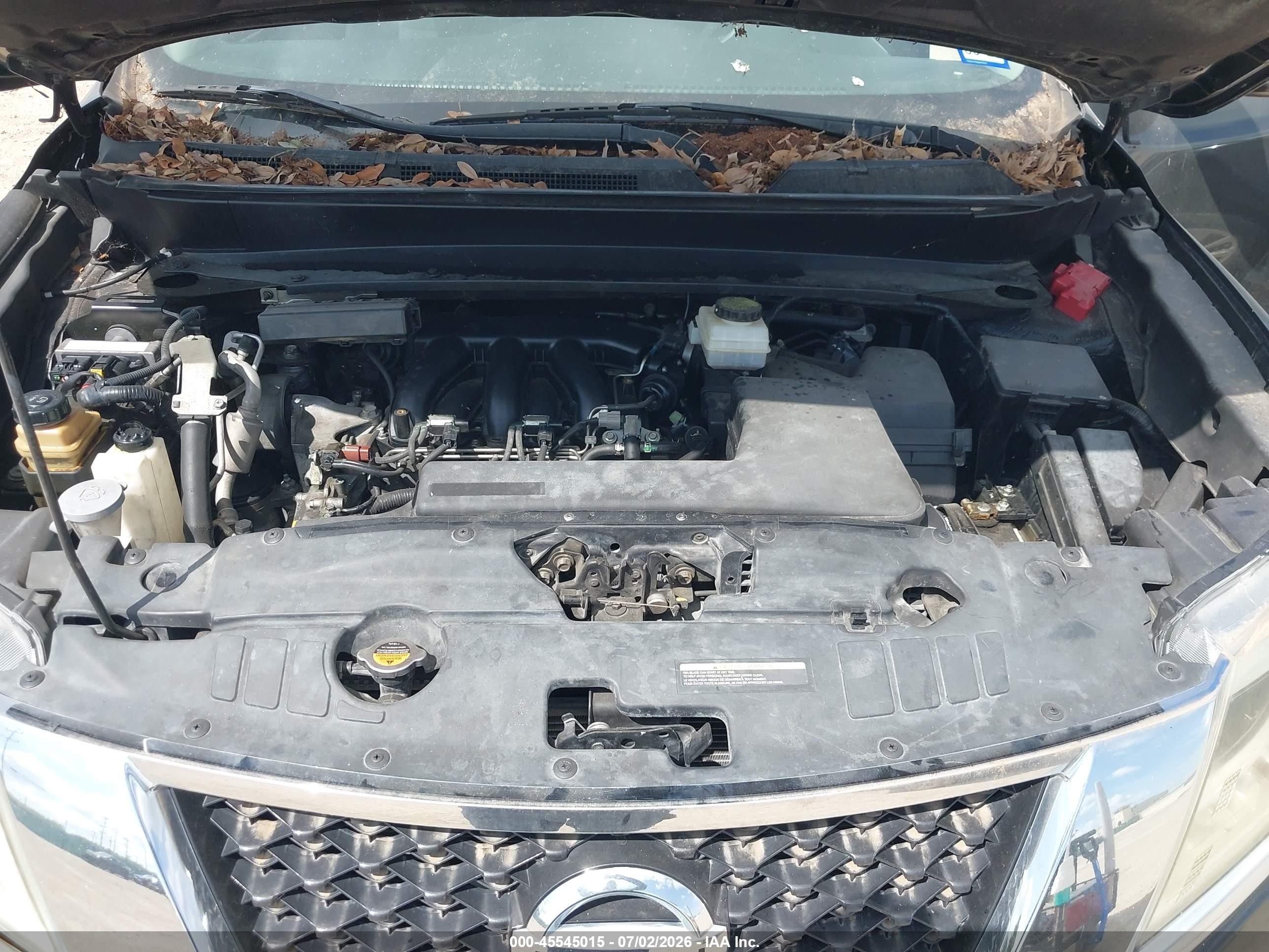 2015 Nissan Pathfinder Platinum/s/sl/sv Black vin: 5N1AR2MM6FC665765