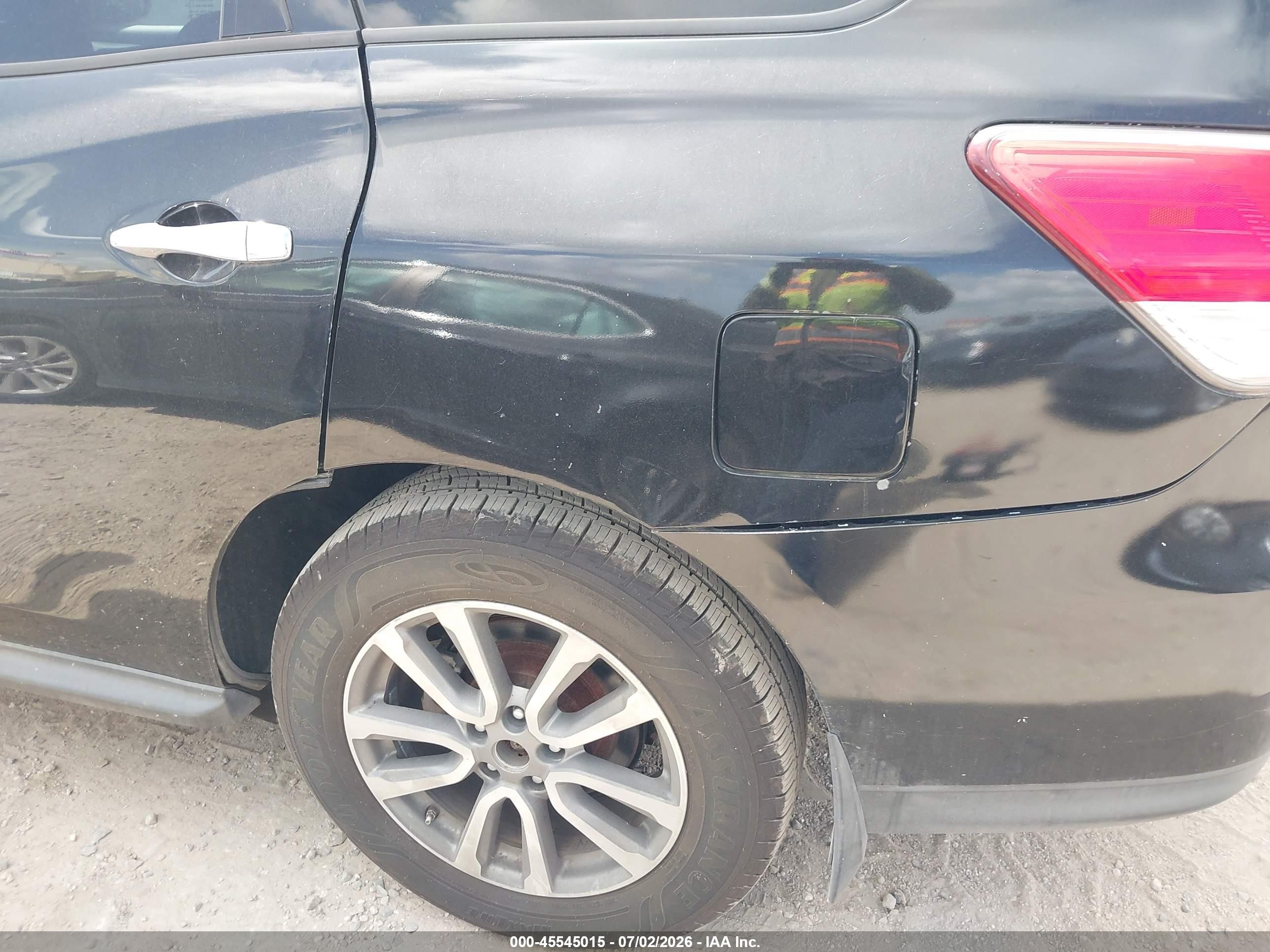2015 Nissan Pathfinder Platinum/s/sl/sv Black vin: 5N1AR2MM6FC665765