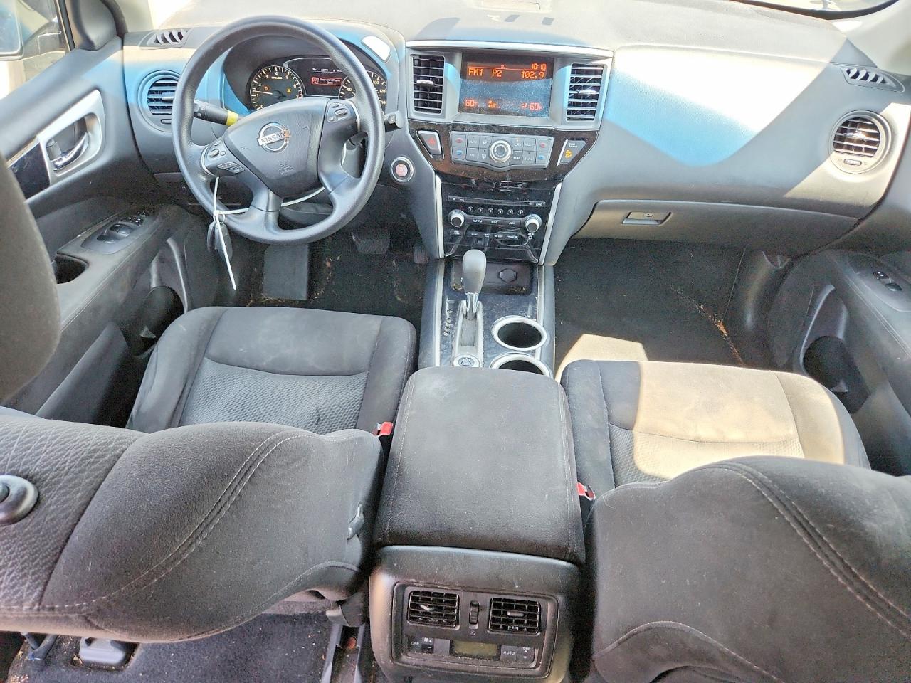 2015 Nissan Pathfinder S Black vin: 5N1AR2MM6FC674577
