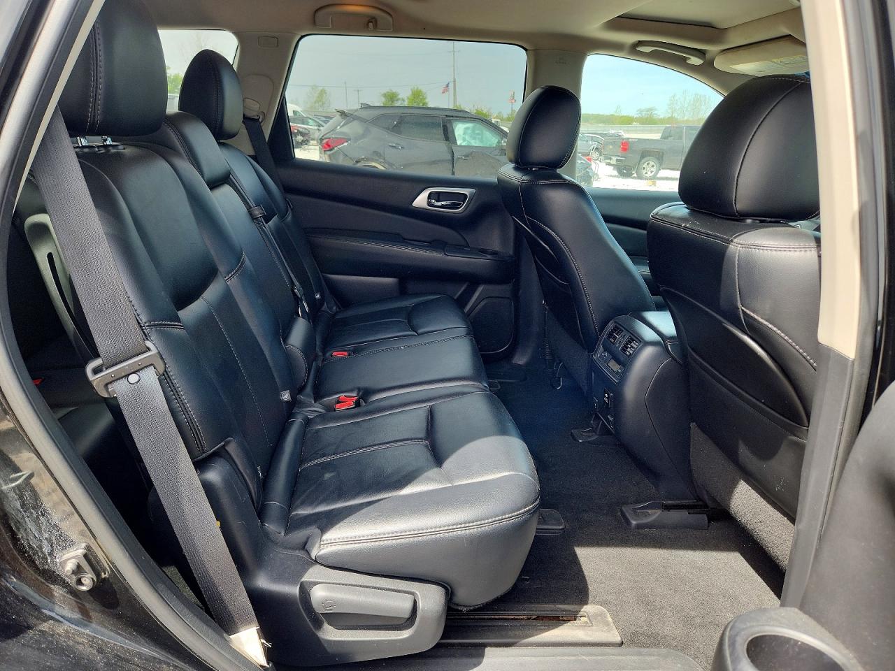 2015 Nissan Pathfinder Sl Black vin: 5N1AR2MM6FC699866