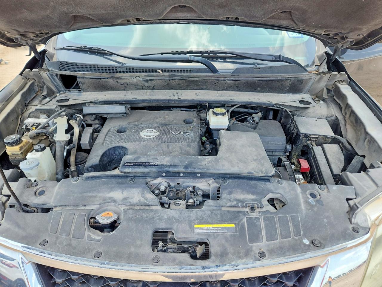 2013 Nissan Pathfinder S Black vin: 5N1AR2MM7DC616023