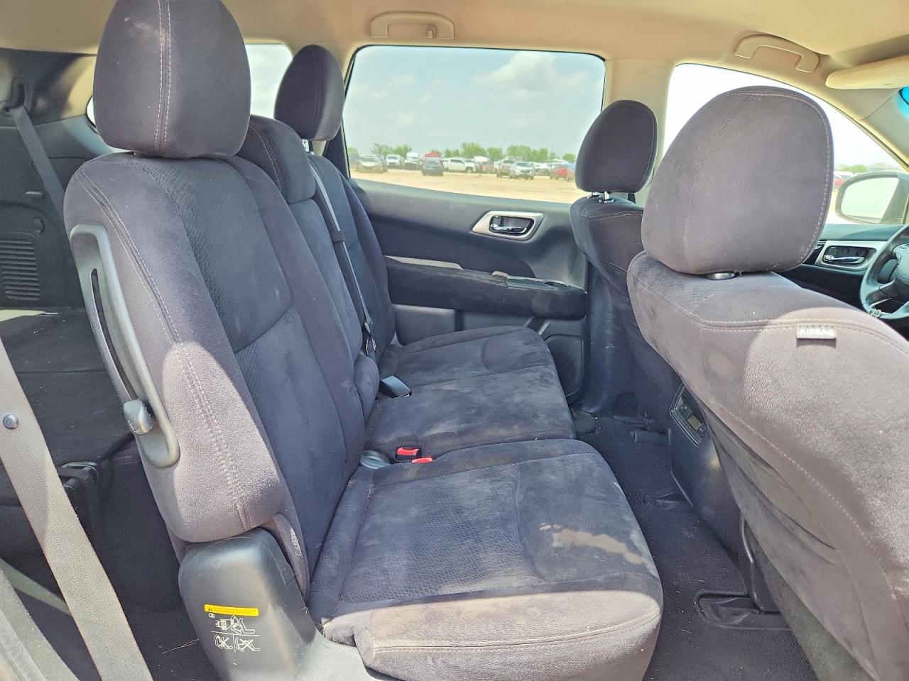 2013 Nissan Pathfinder S Black vin: 5N1AR2MM7DC616023