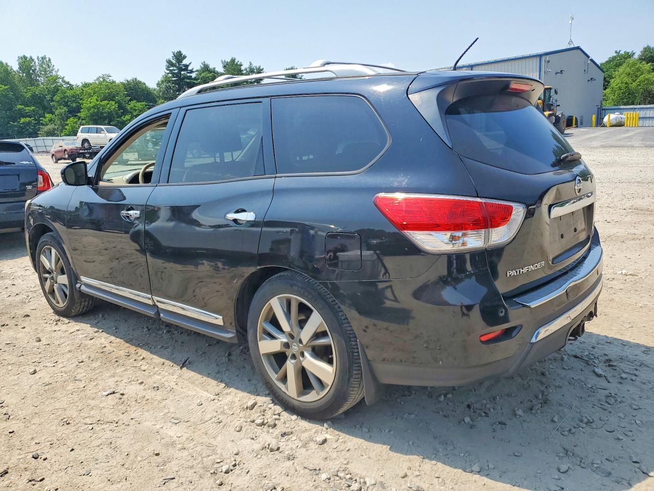 2013 Nissan Pathfinder S Black vin: 5N1AR2MM7DC649961