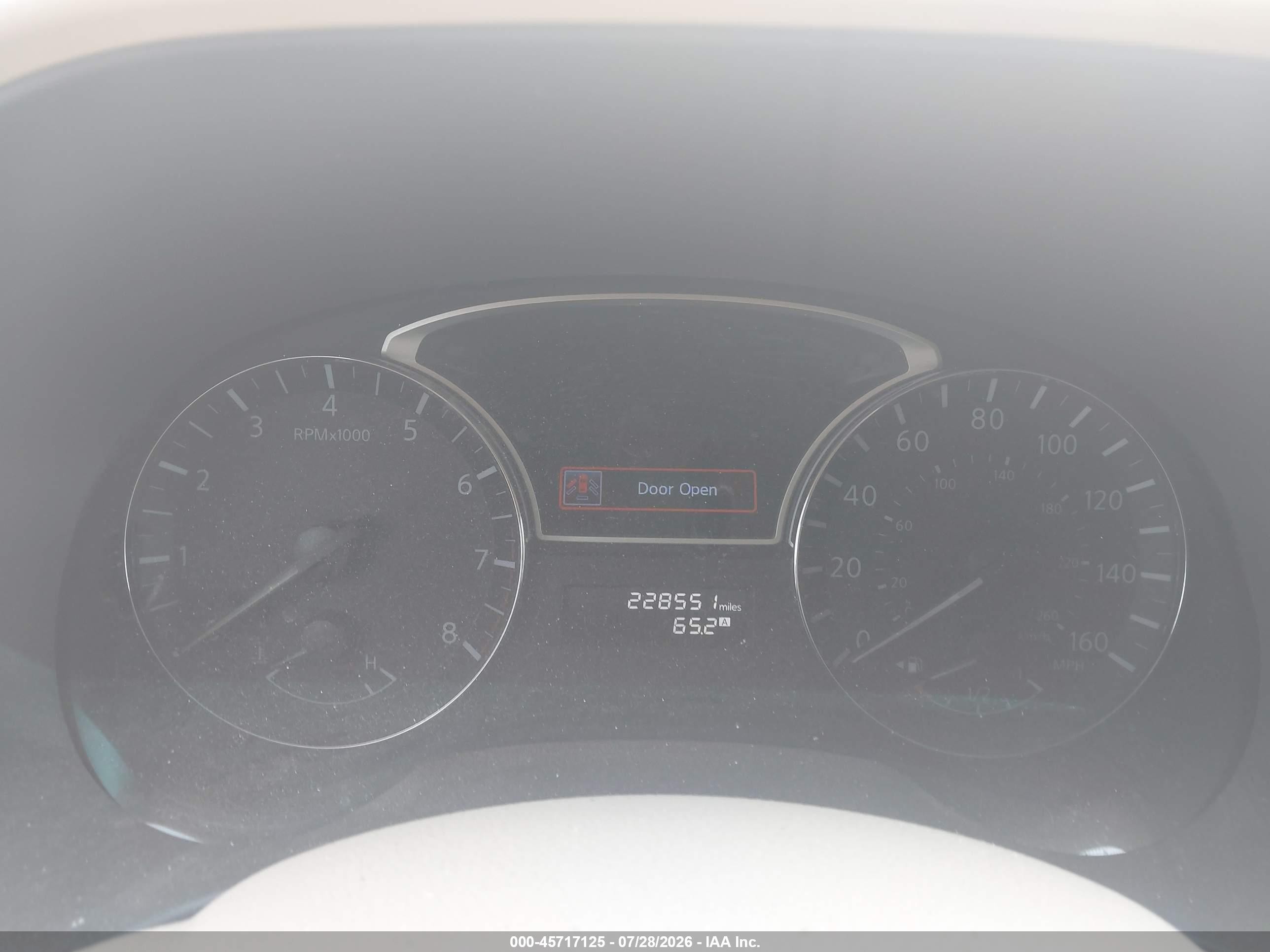 2013 Nissan Pathfinder Sl Gray vin: 5N1AR2MM7DC652553