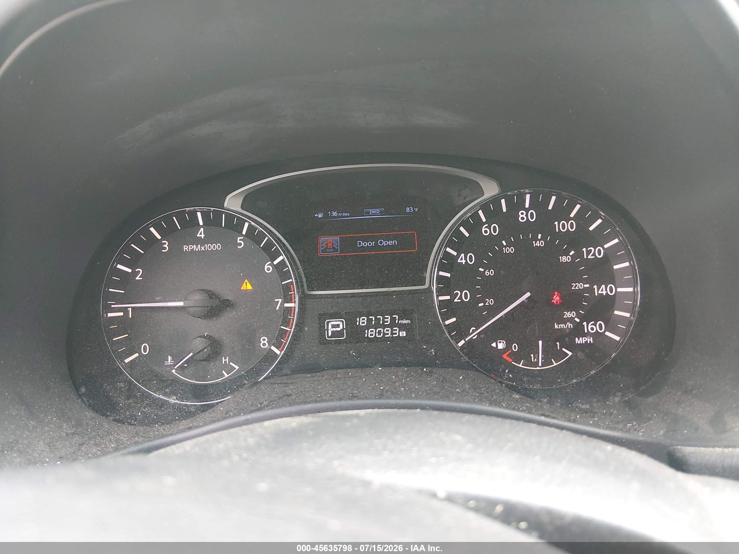 2013 Nissan Pathfinder Platinum Dark Blue vin: 5N1AR2MM7DC659793