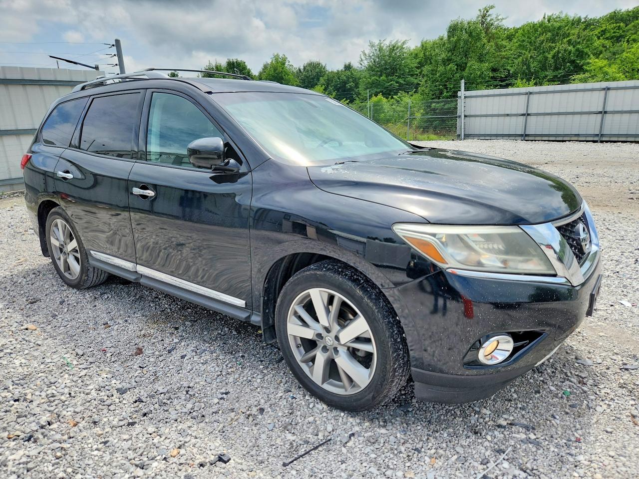 2013 Nissan Pathfinder S Black vin: 5N1AR2MM7DC665027