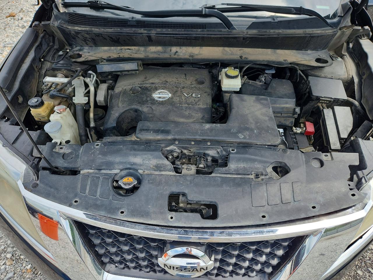2013 Nissan Pathfinder S Black vin: 5N1AR2MM7DC665027