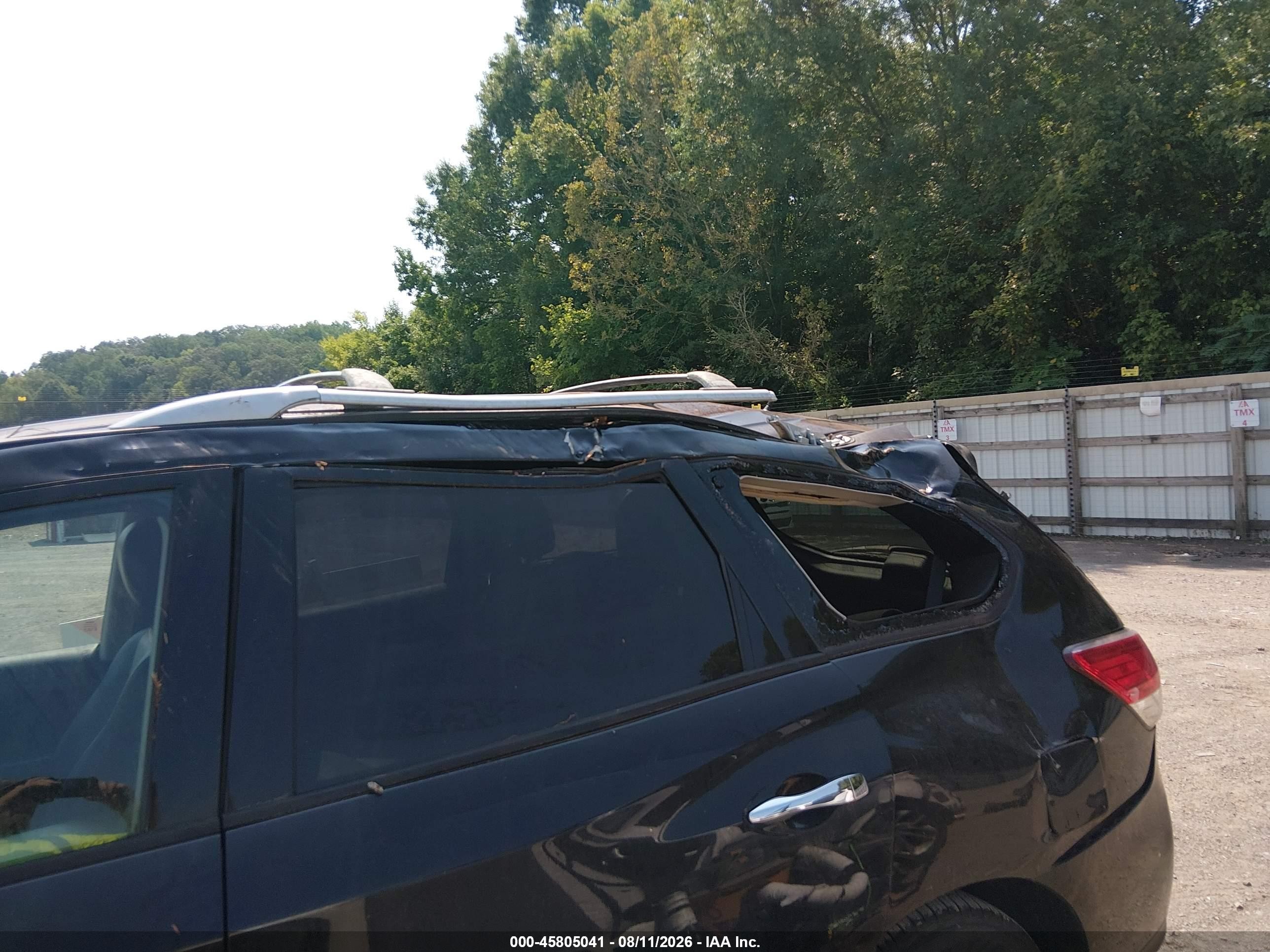 2013 Nissan Pathfinder Sl Black vin: 5N1AR2MM7DC667425