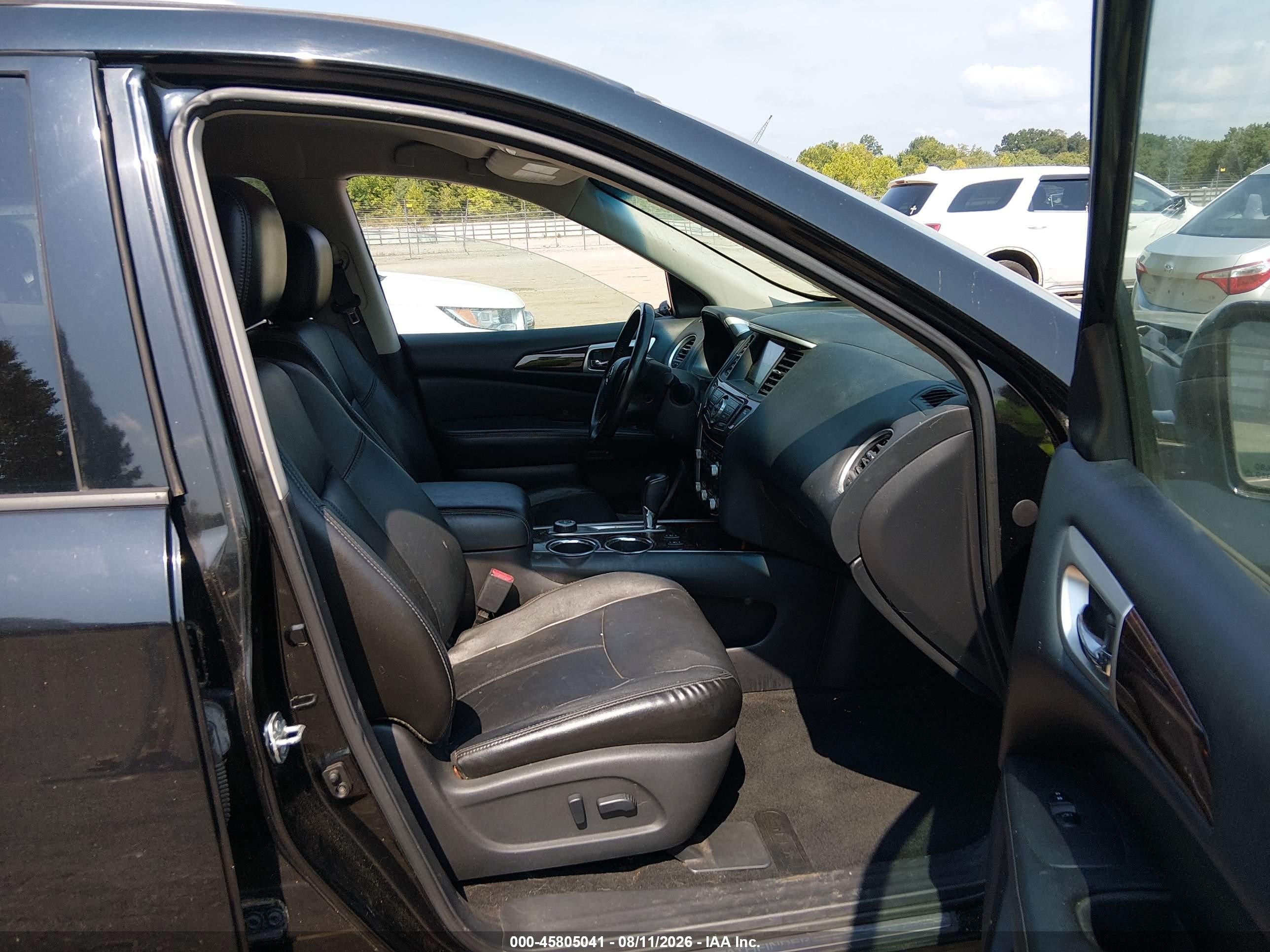 2013 Nissan Pathfinder Sl Black vin: 5N1AR2MM7DC667425