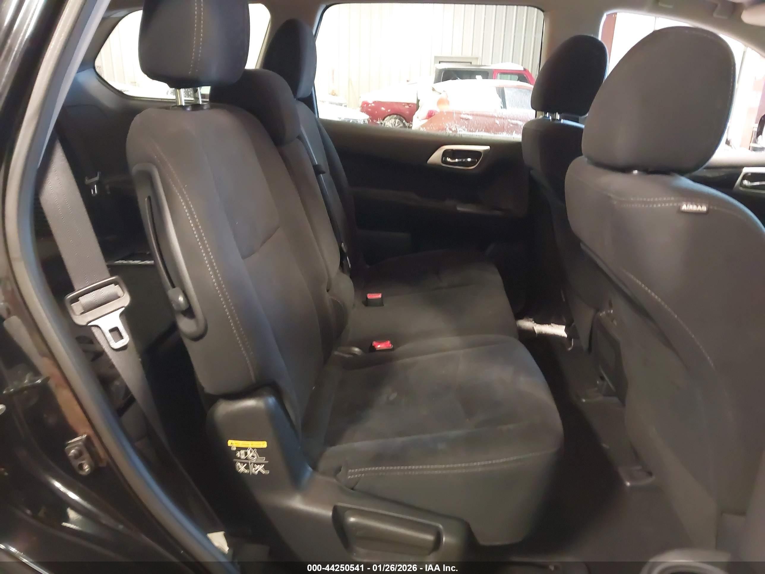 2013 Nissan Pathfinder Sv Black vin: 5N1AR2MM7DC667442