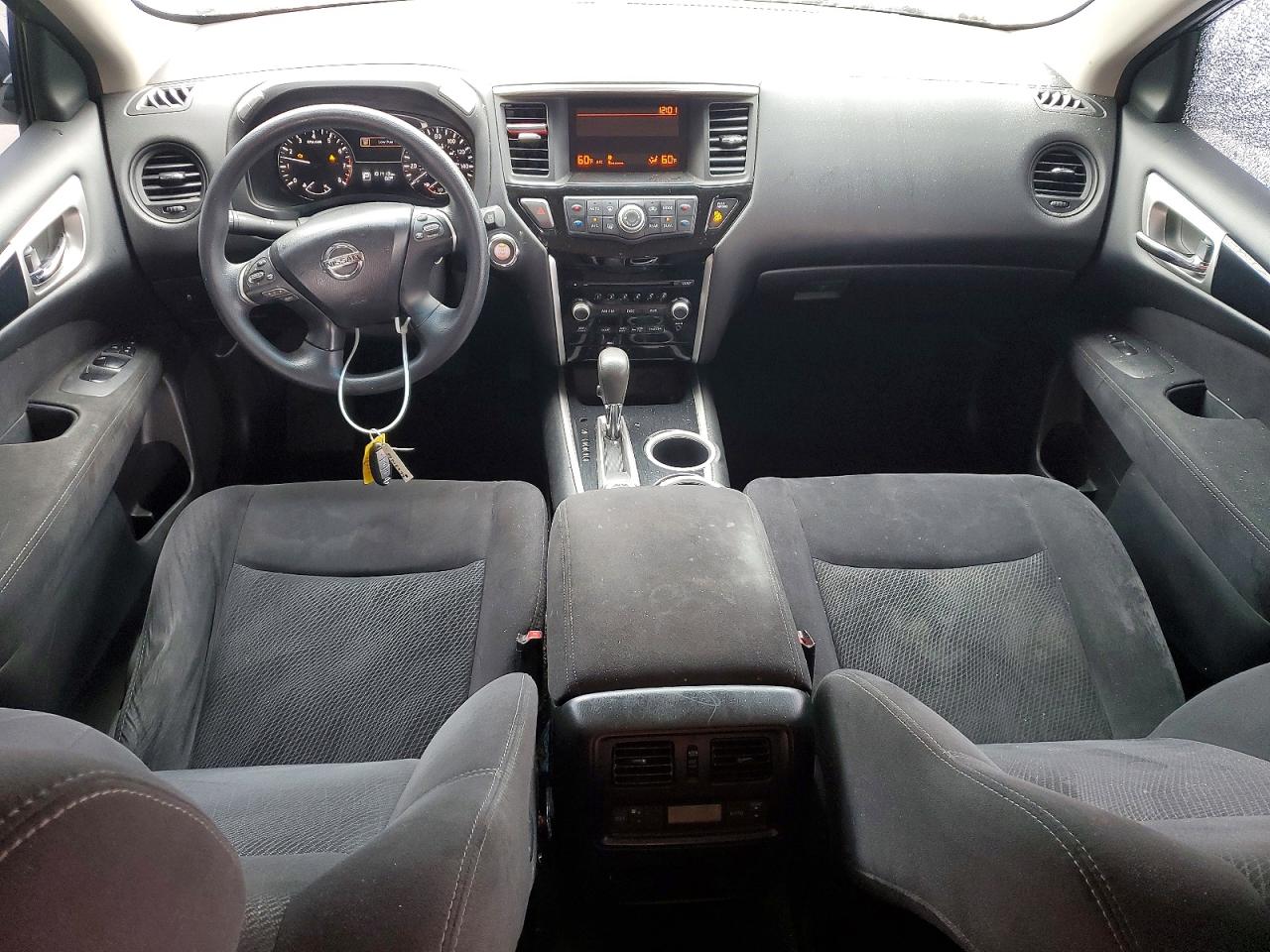 2013 Nissan Pathfinder S Silver vin: 5N1AR2MM7DC671250