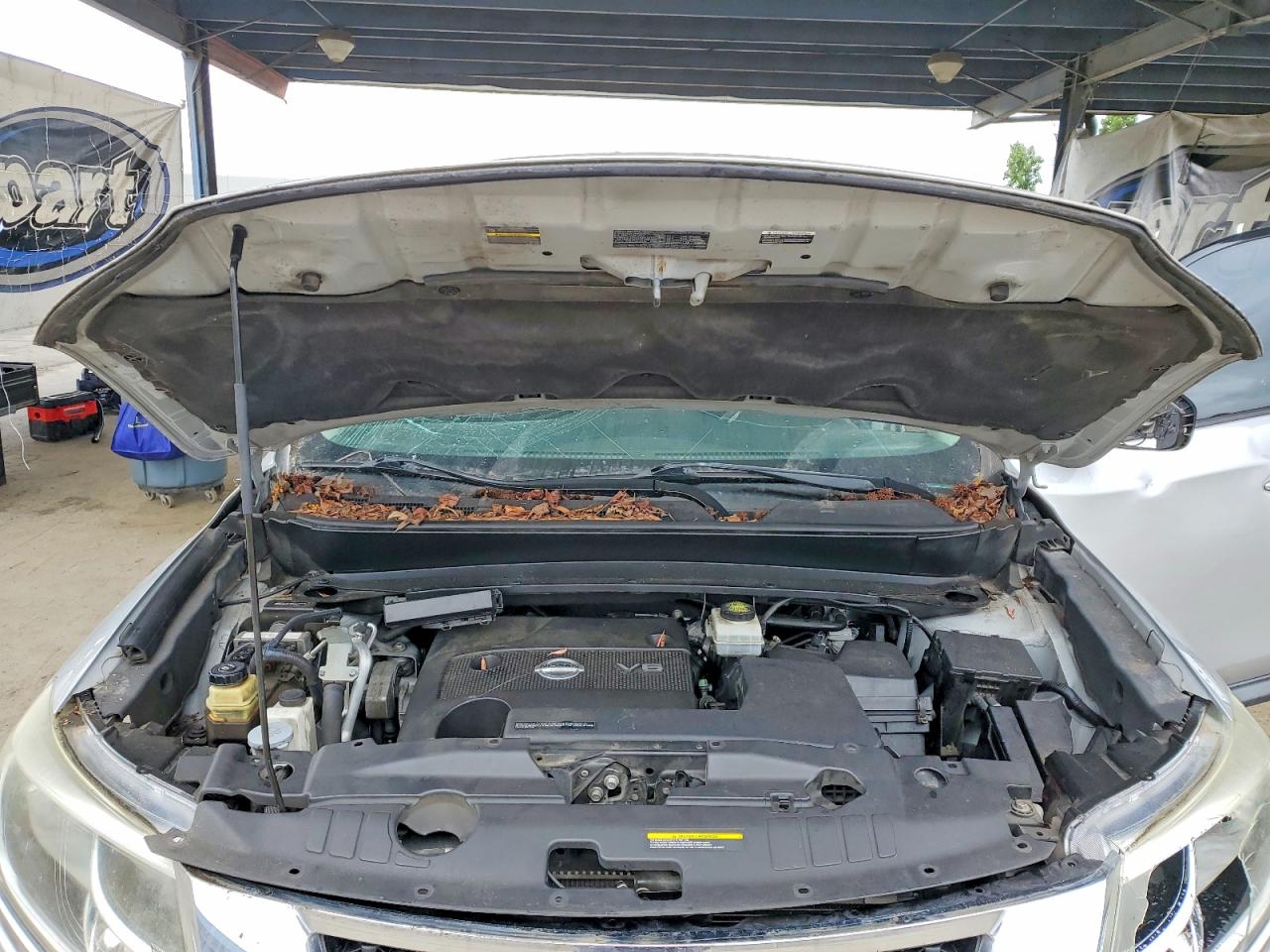 2013 Nissan Pathfinder S Silver vin: 5N1AR2MM7DC671250