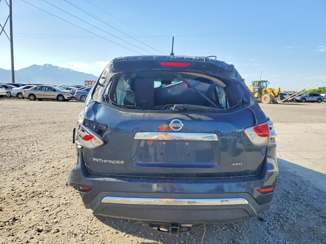 2013 Nissan Pathfinder Blue vin: 5N1AR2MM7DC671992