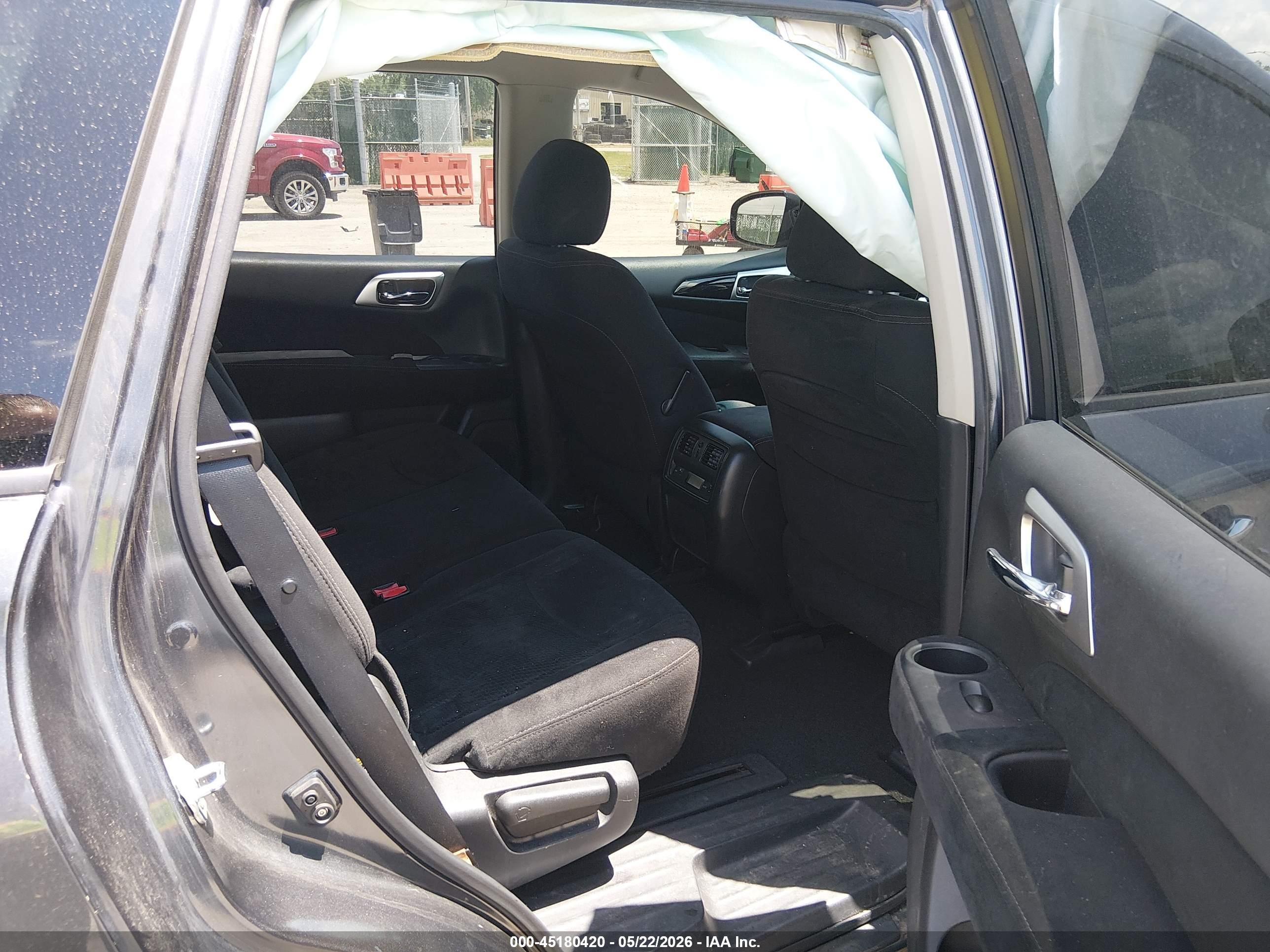 2013 Nissan Pathfinder S Gray vin: 5N1AR2MM7DC672981