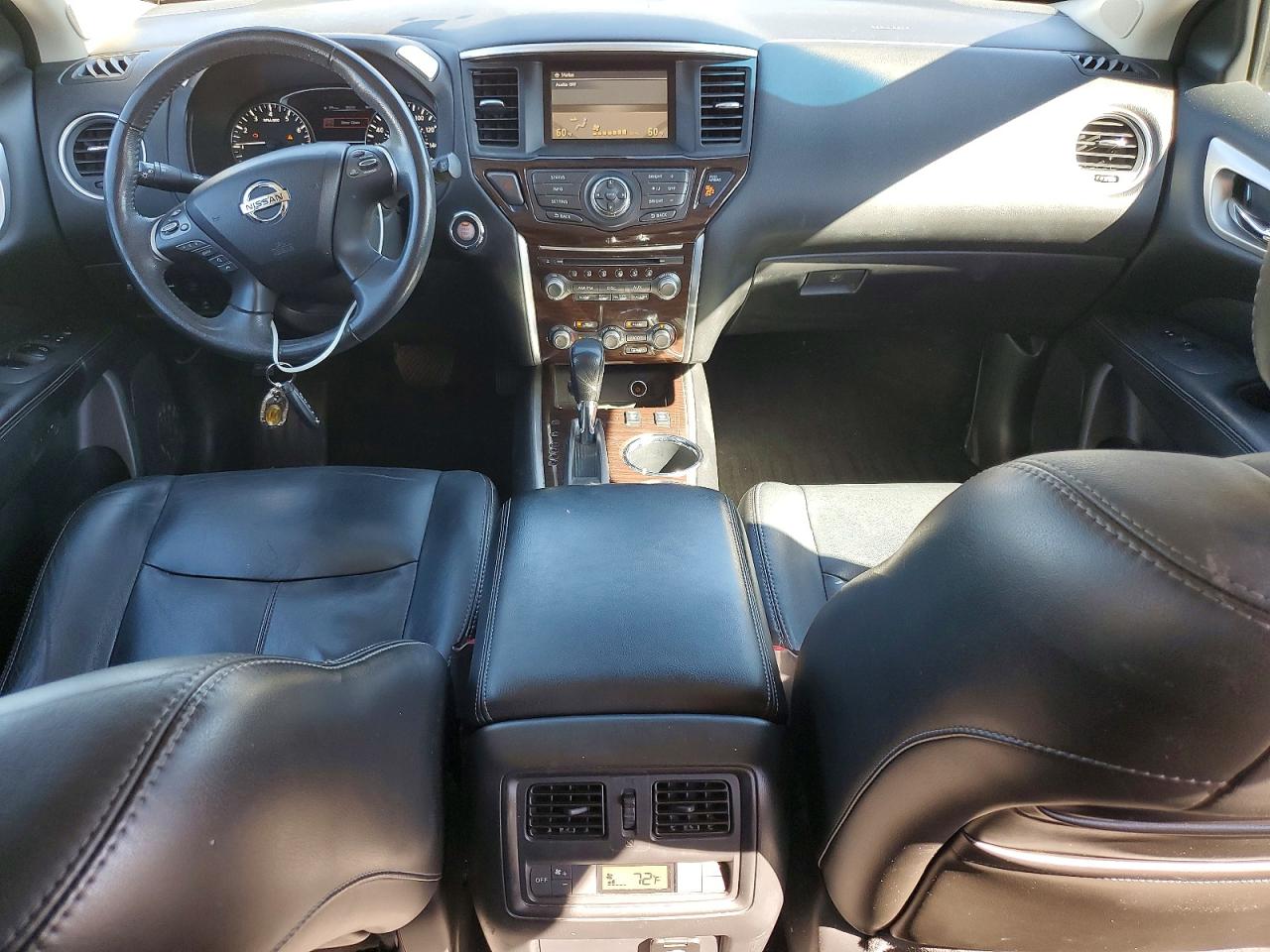 2013 Nissan Pathfinder S Blue vin: 5N1AR2MM7DC676982