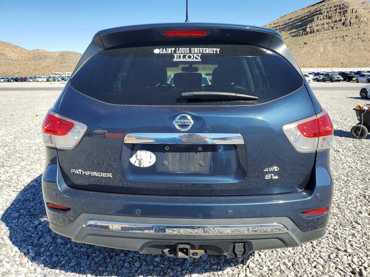 2013 Nissan Pathfinder S Blue vin: 5N1AR2MM7DC676982