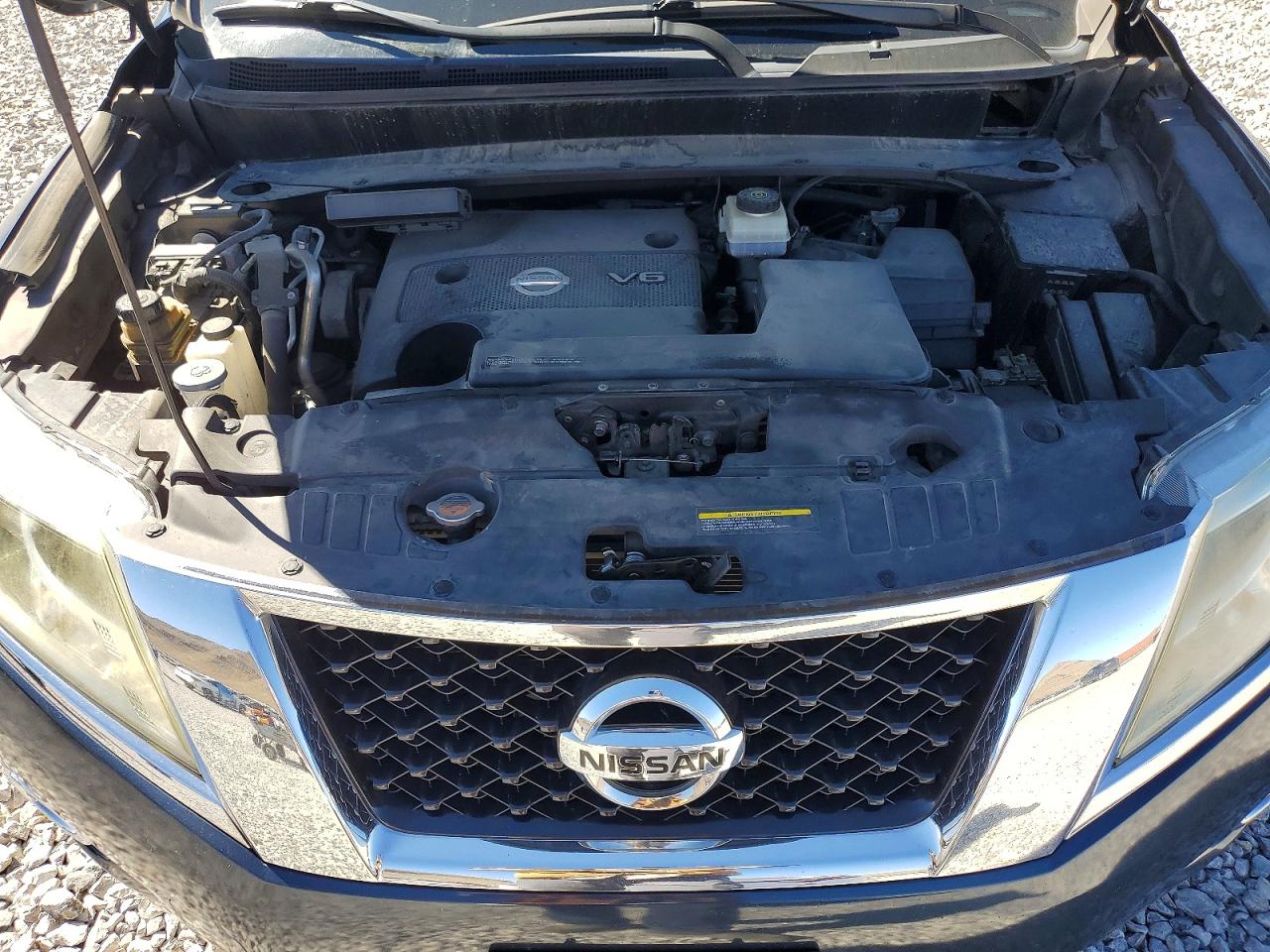 2013 Nissan Pathfinder S Blue vin: 5N1AR2MM7DC676982
