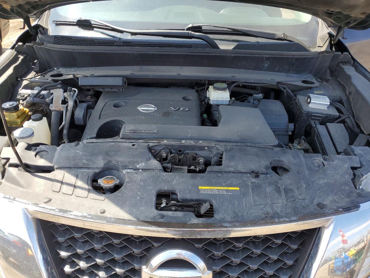 2014 Nissan Pathfinder S Gray vin: 5N1AR2MM7EC605606