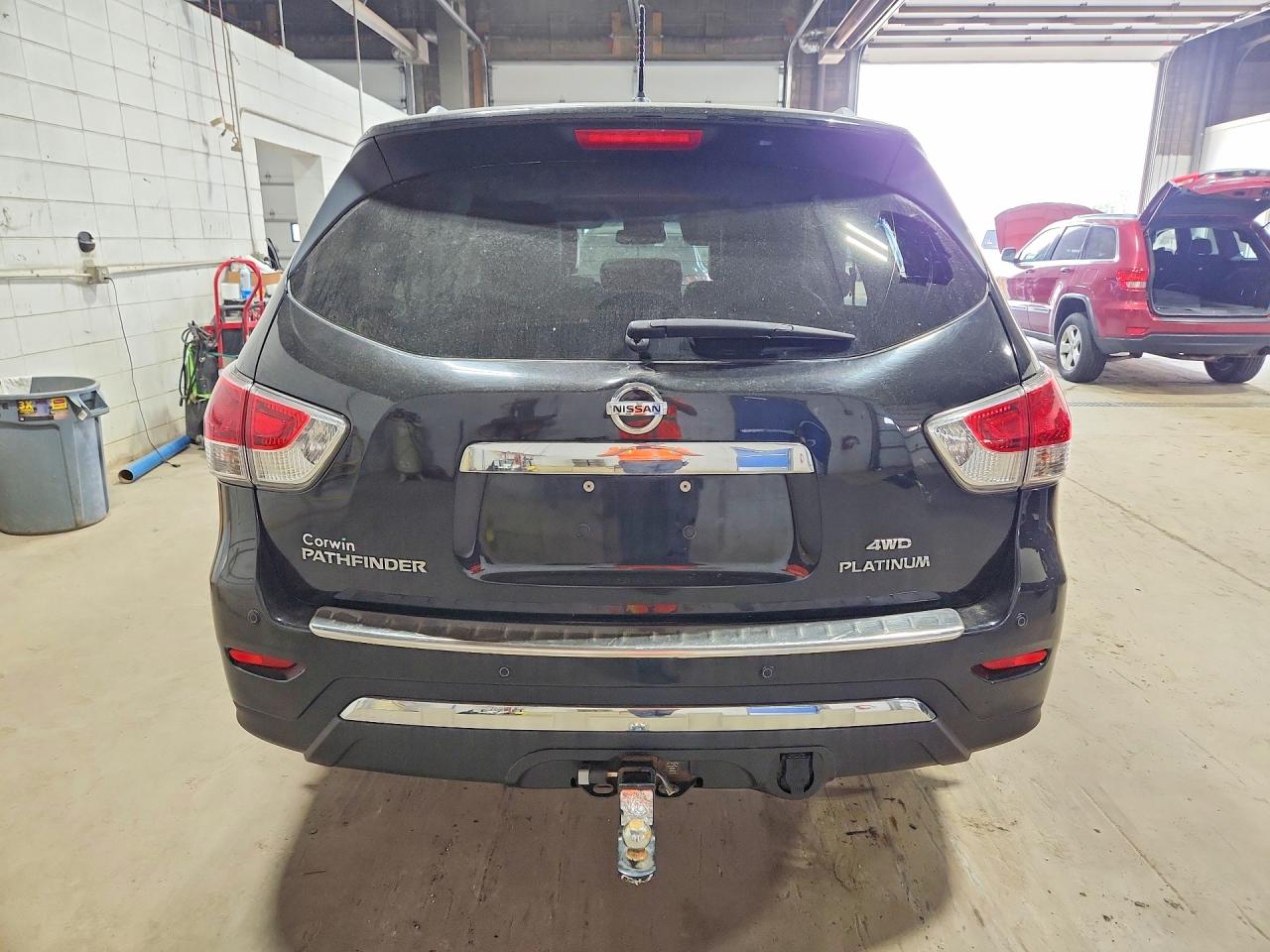 2014 Nissan Pathfinder S Black vin: 5N1AR2MM7EC630683