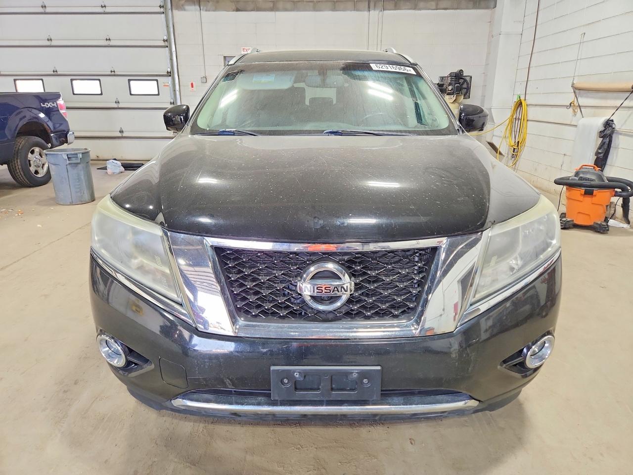 2014 Nissan Pathfinder S Black vin: 5N1AR2MM7EC630683