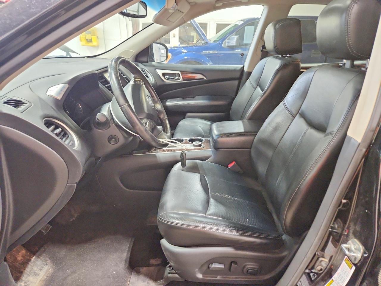 2014 Nissan Pathfinder S Black vin: 5N1AR2MM7EC630683