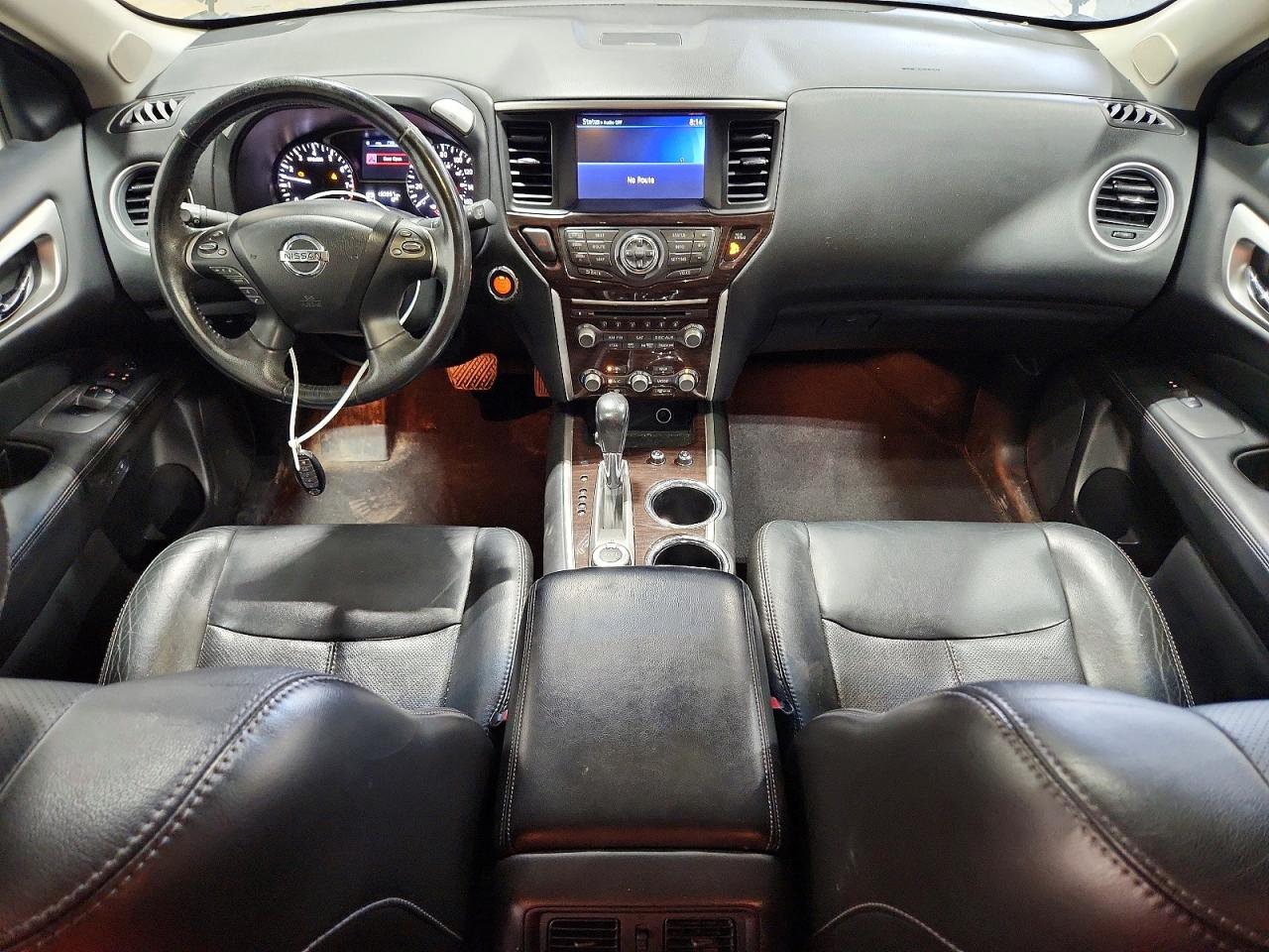 2014 Nissan Pathfinder S Black vin: 5N1AR2MM7EC630683