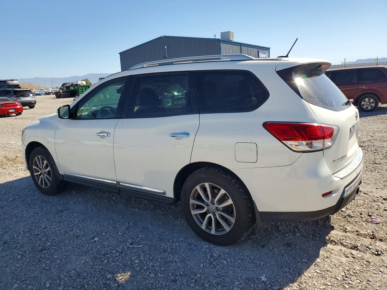 2014 Nissan Pathfinder Sl Белый vin: 5N1AR2MM7EC644177