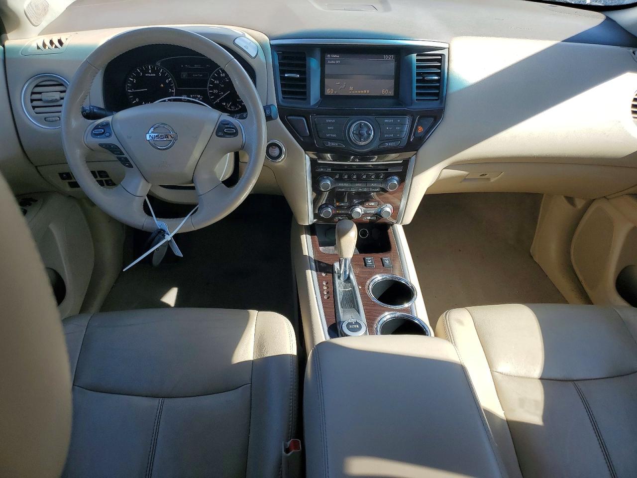 2014 Nissan Pathfinder Sl Белый vin: 5N1AR2MM7EC644177