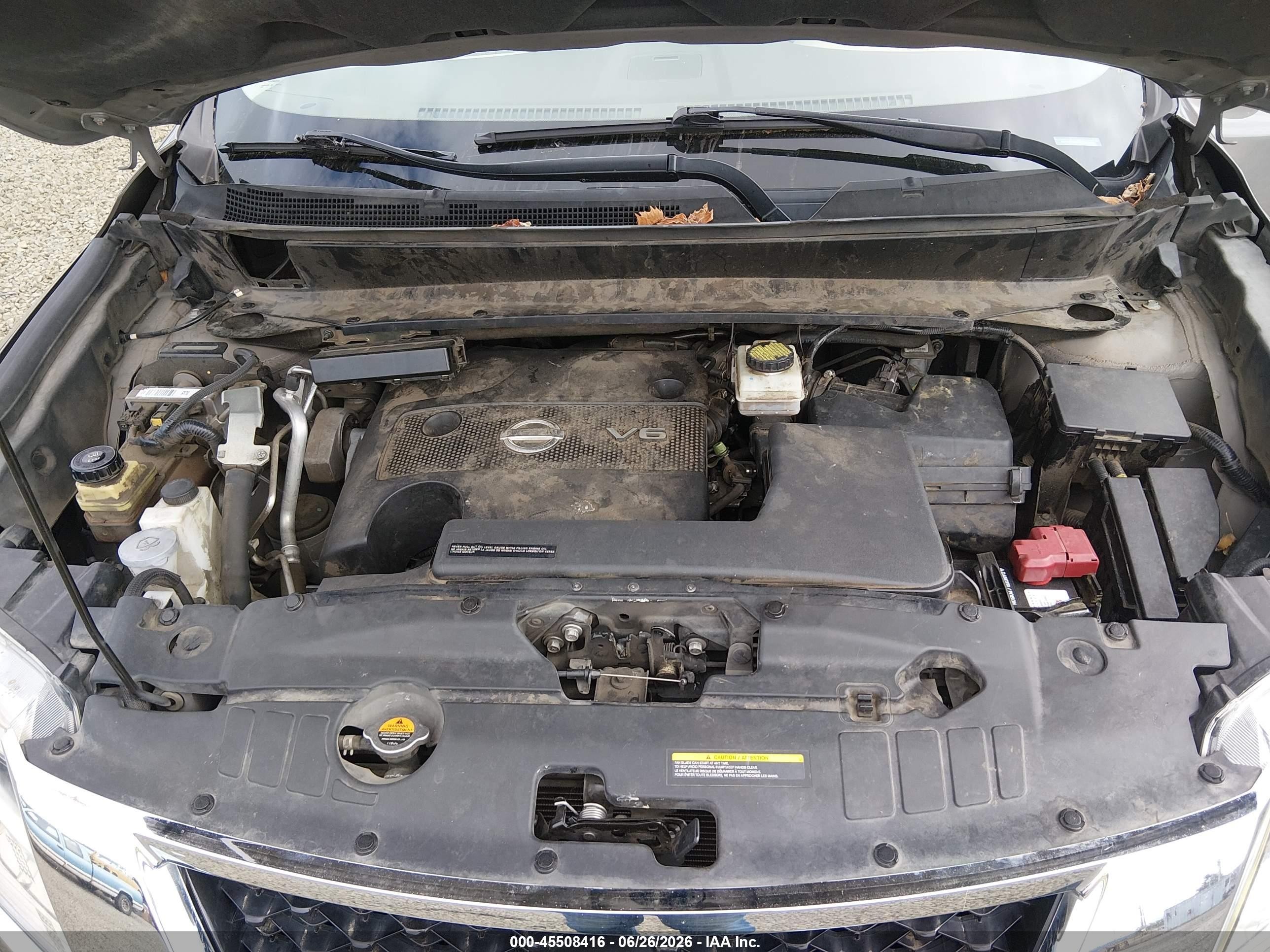 2014 Nissan Pathfinder Sl Brown vin: 5N1AR2MM7EC680113