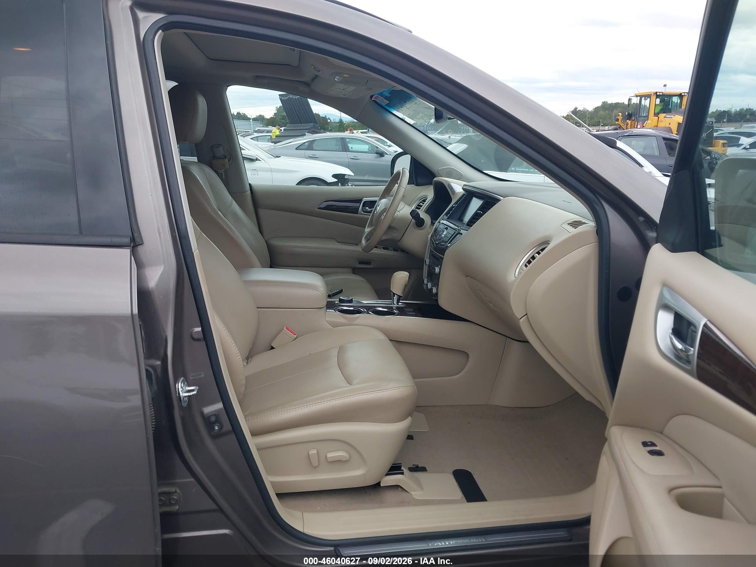 2014 Nissan Pathfinder Sl Gray vin: 5N1AR2MM7EC680113