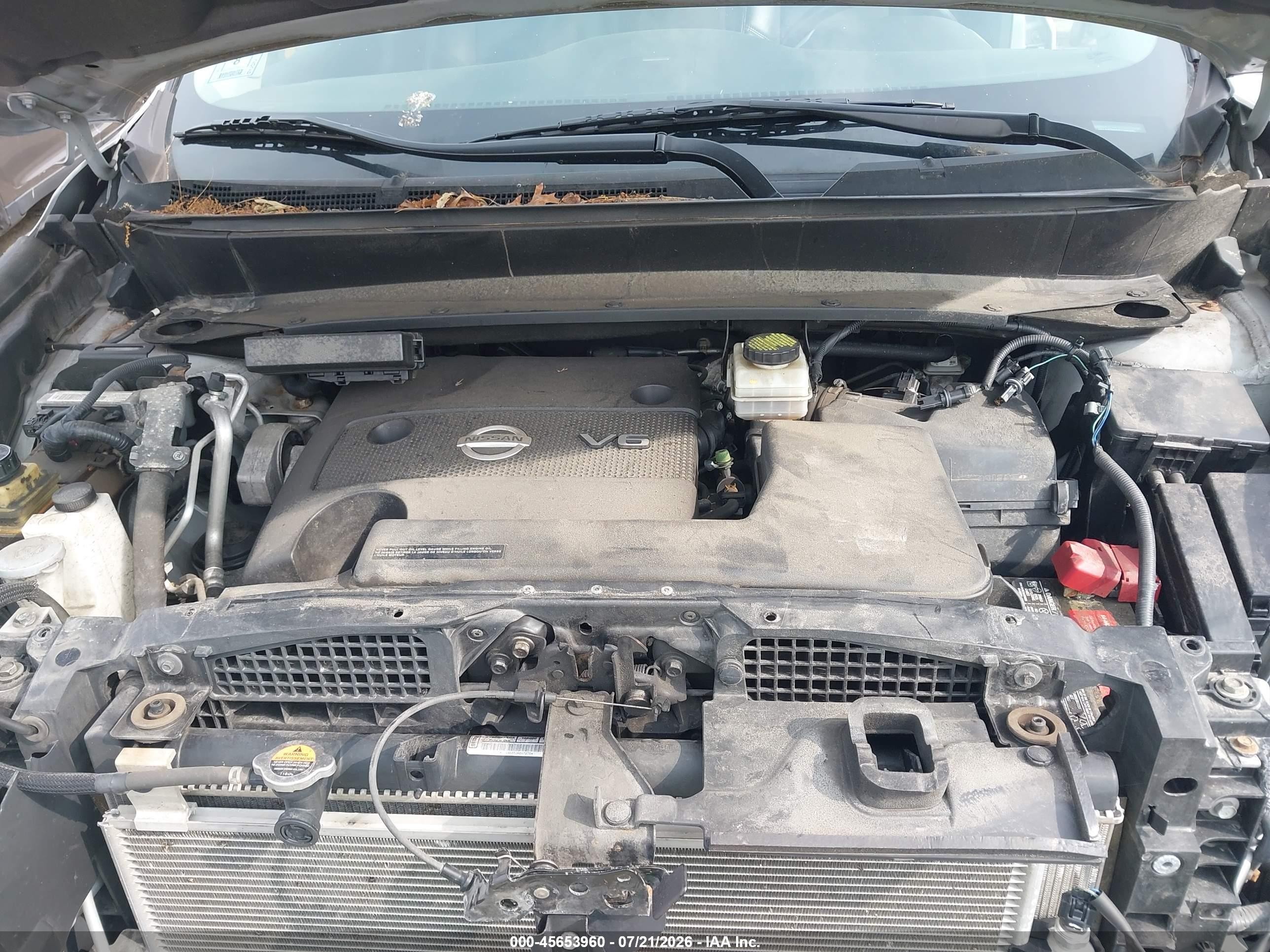 2014 Nissan Pathfinder Sl Silver vin: 5N1AR2MM7EC686820