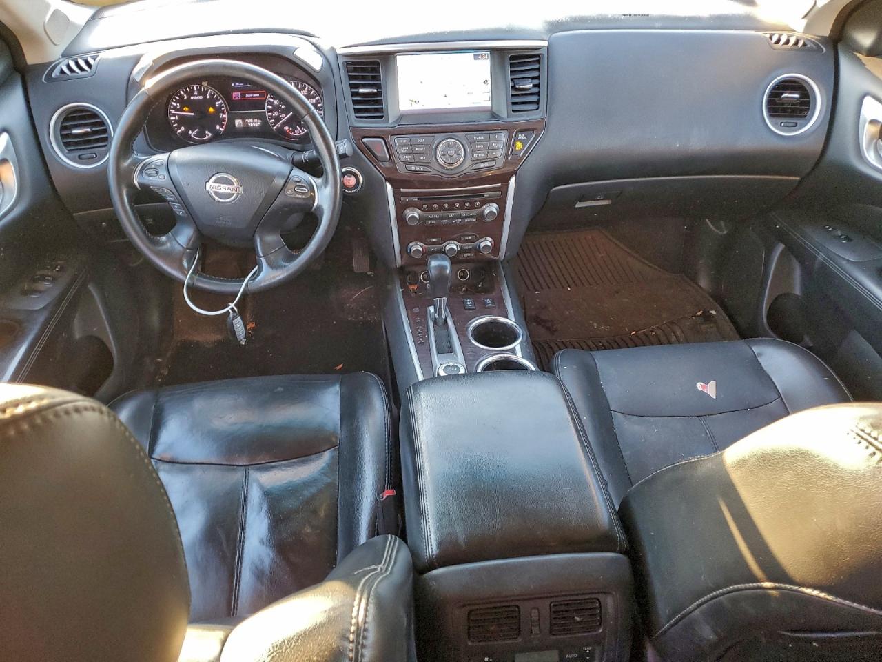 2014 Nissan Pathfinder S Gray vin: 5N1AR2MM7EC692830