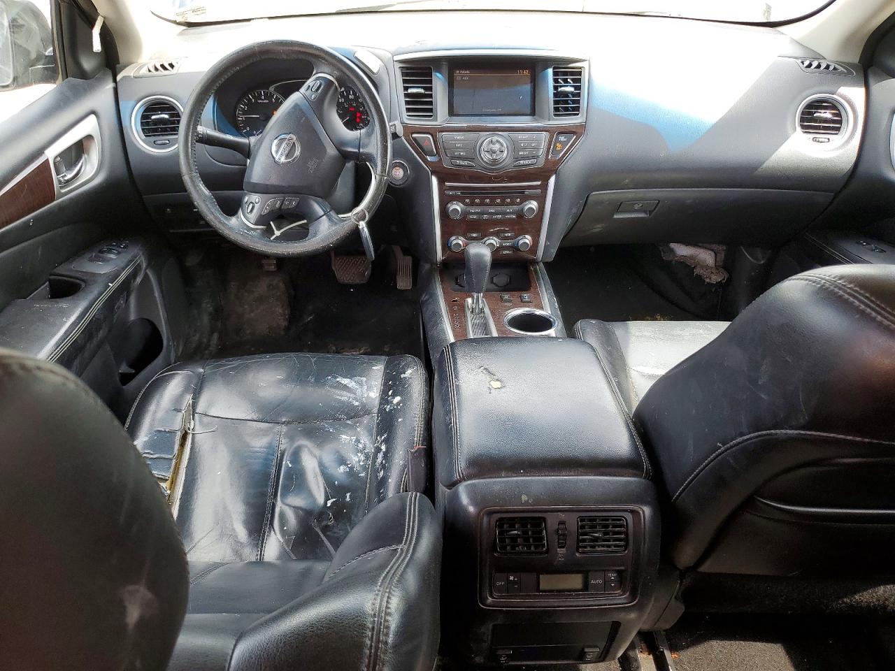 2014 Nissan Pathfinder S Blue vin: 5N1AR2MM7EC696795
