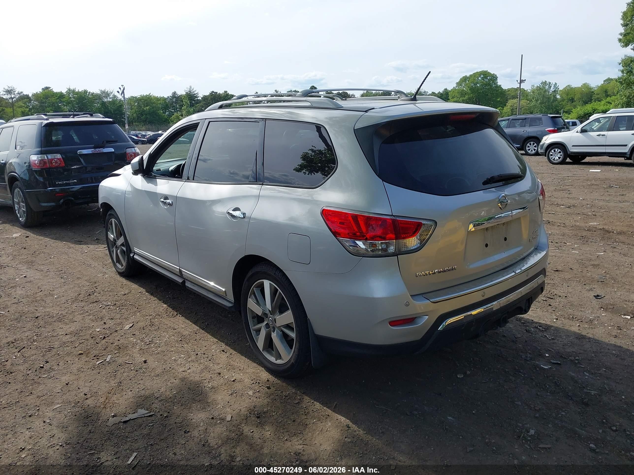 2014 Nissan Pathfinder Platinum Black vin: 5N1AR2MM7EC698577