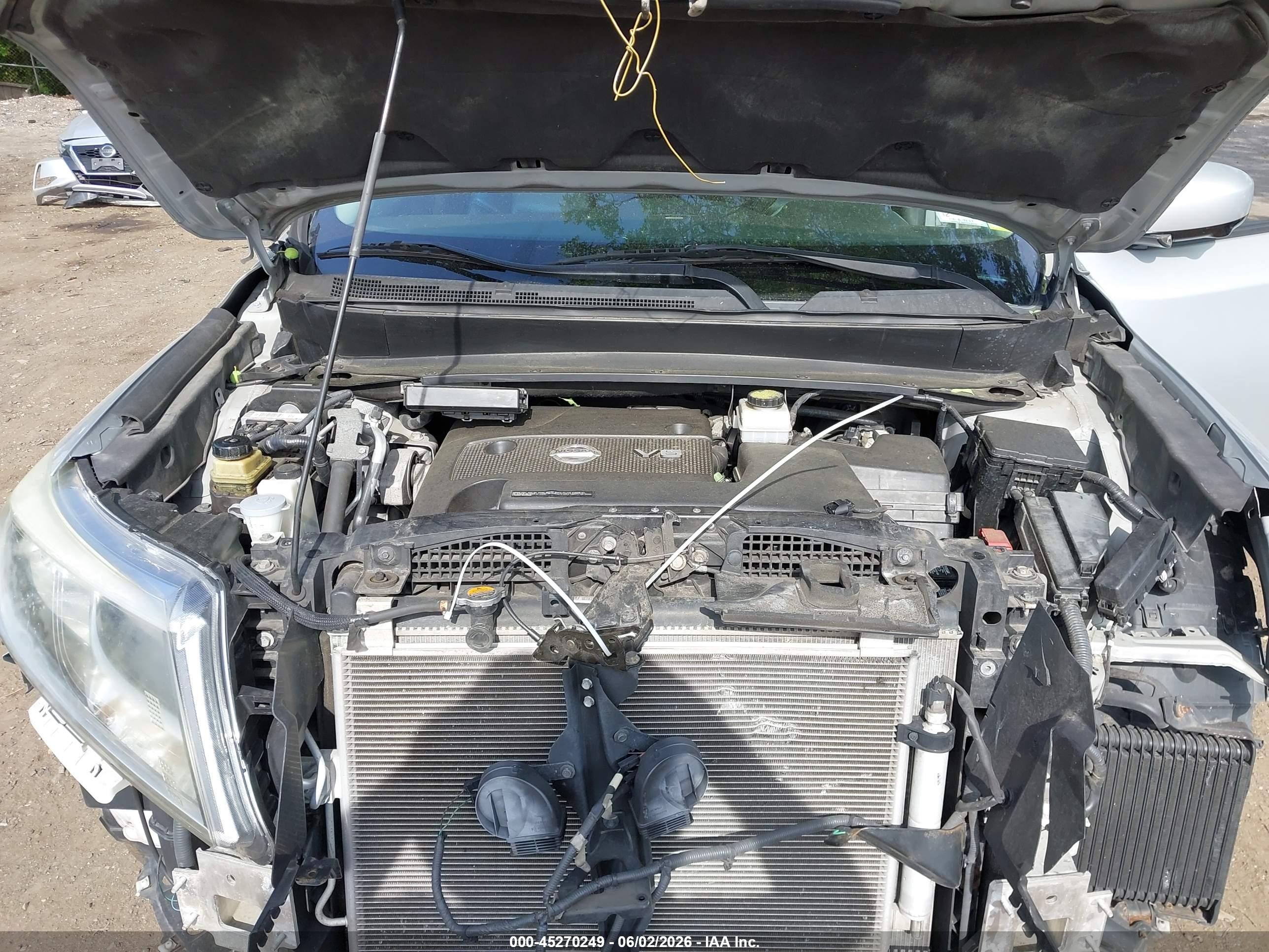 2014 Nissan Pathfinder Platinum Black vin: 5N1AR2MM7EC698577