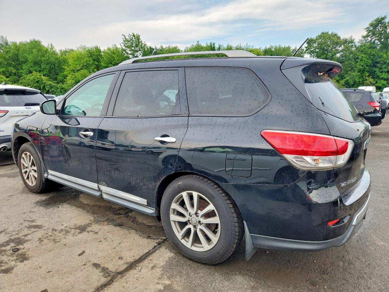 2014 Nissan Pathfinder Sl Black vin: 5N1AR2MM7EC704006