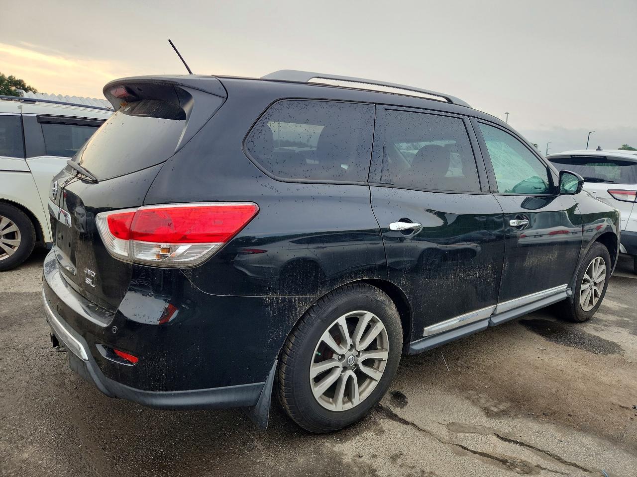 2014 Nissan Pathfinder Sl Black vin: 5N1AR2MM7EC704006