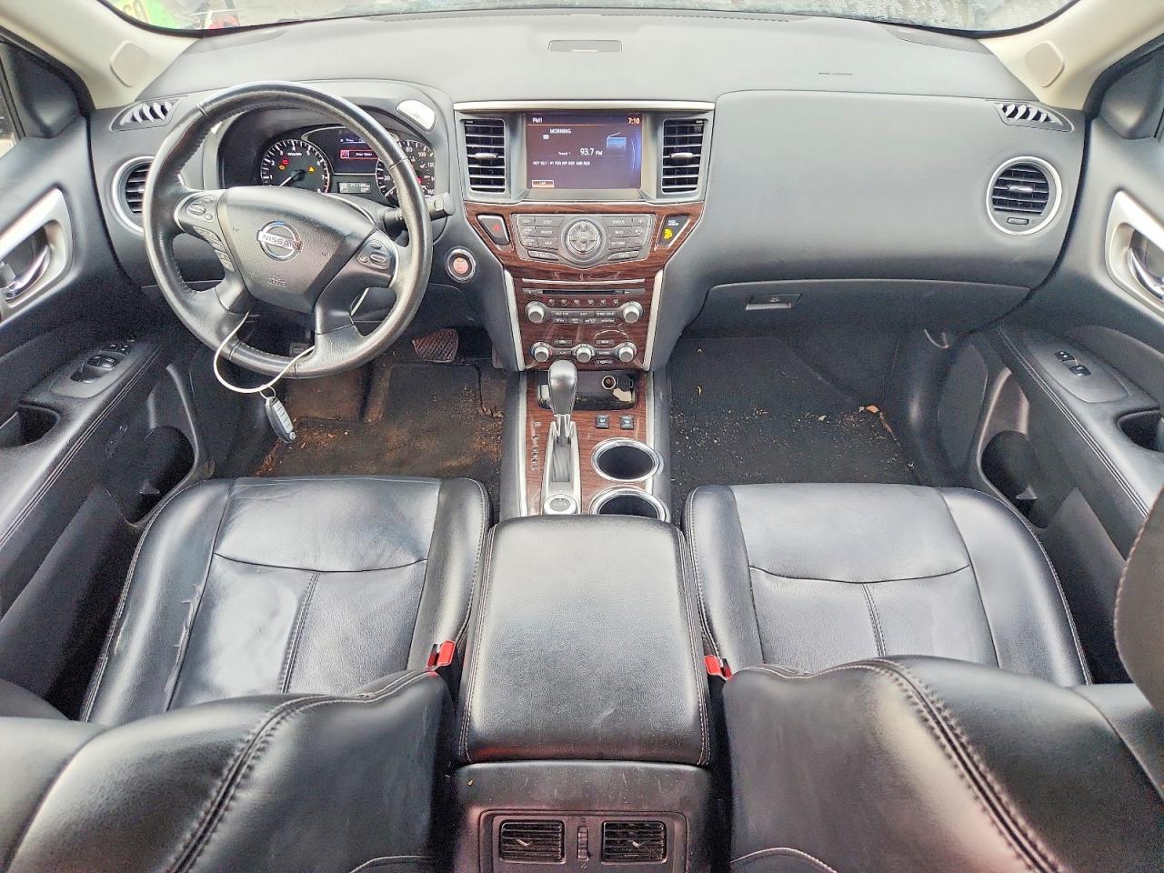 2014 Nissan Pathfinder Sl Black vin: 5N1AR2MM7EC704006