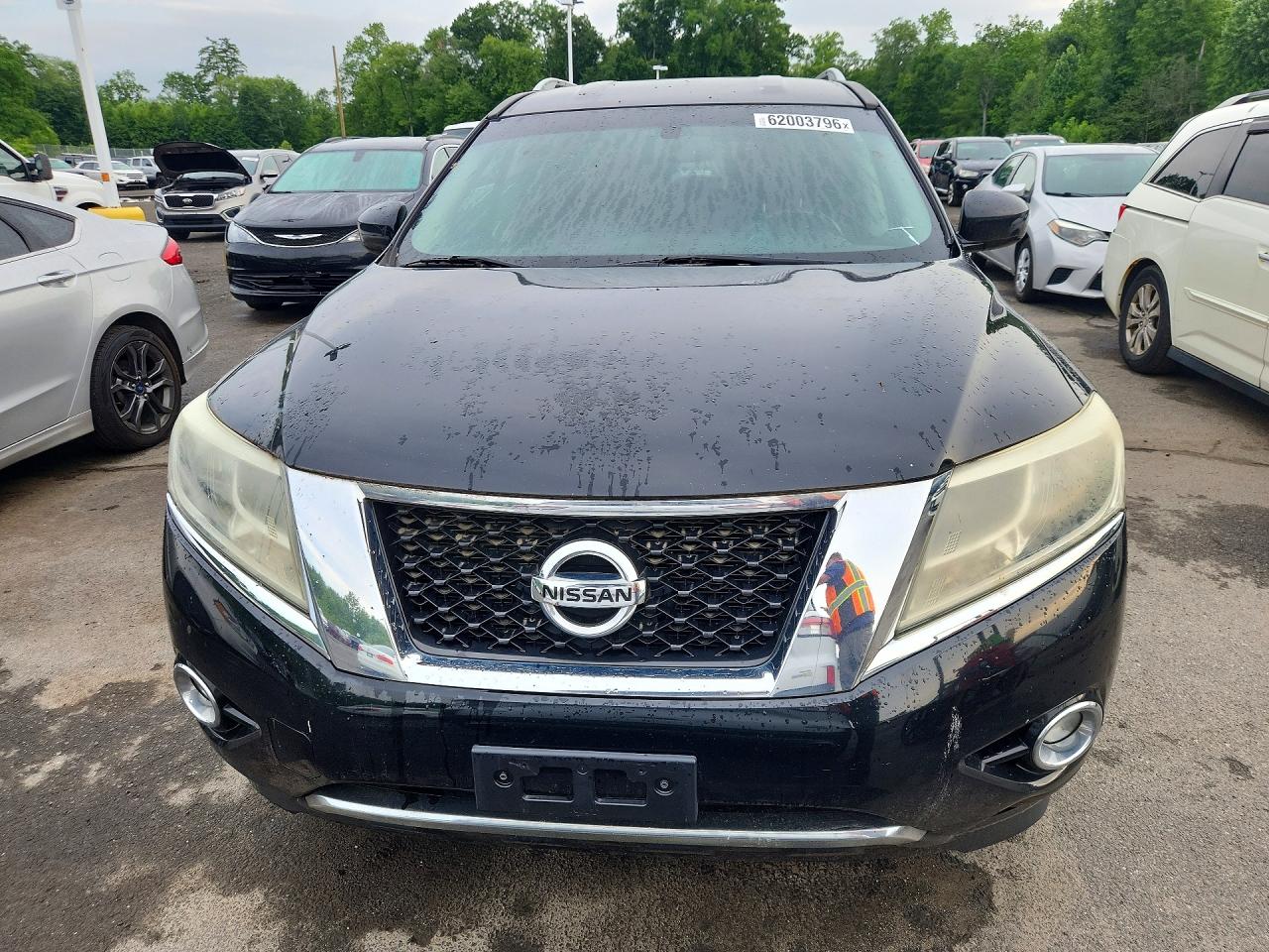 2014 Nissan Pathfinder Sl Black vin: 5N1AR2MM7EC704006