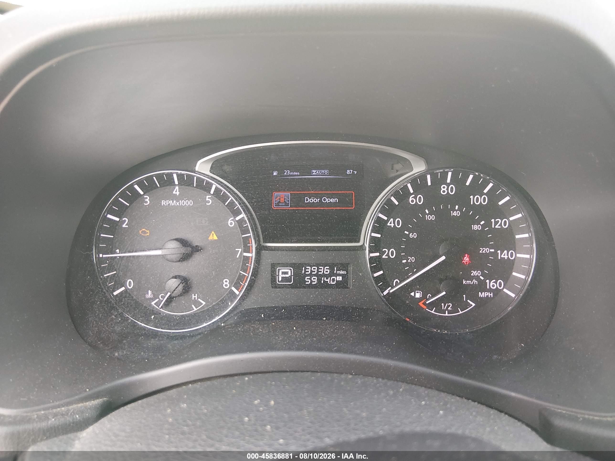2014 Nissan Pathfinder Sl White vin: 5N1AR2MM7EC710887