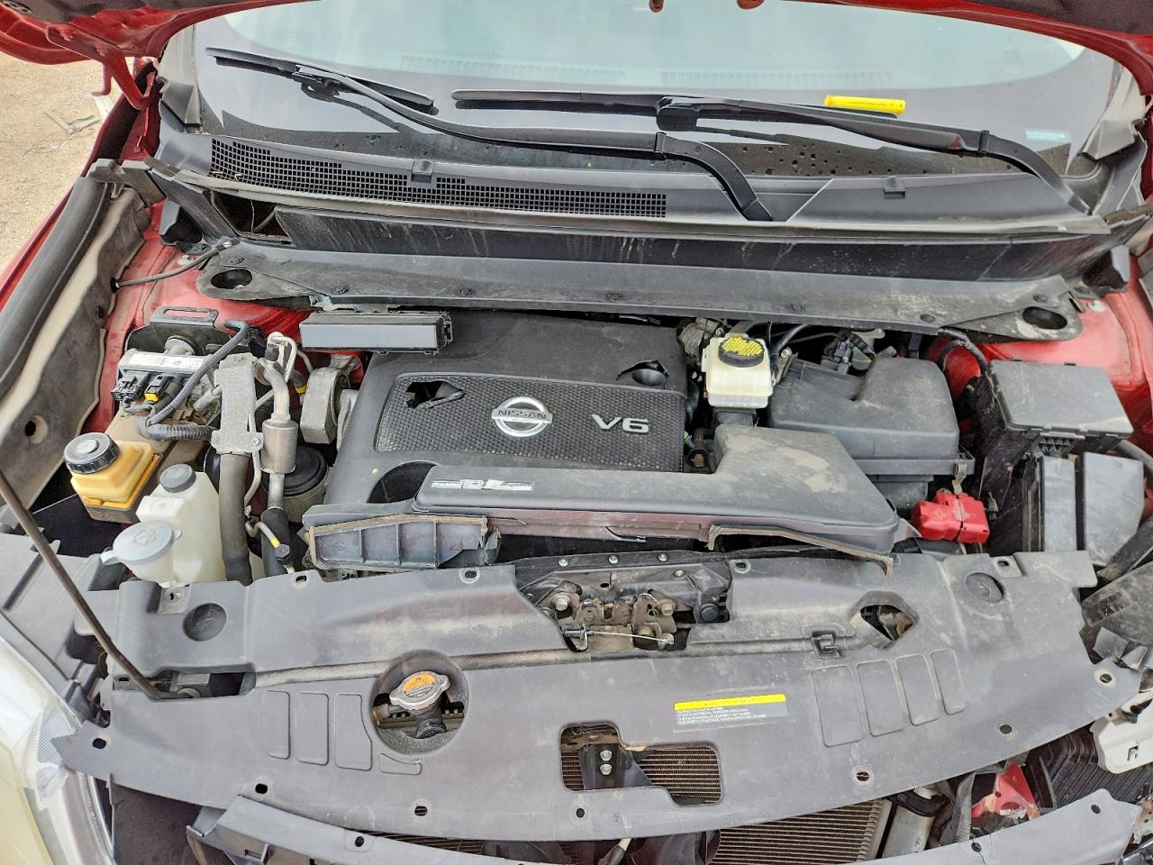 2015 Nissan Pathfinder Platinum Red vin: 5N1AR2MM7FC600391