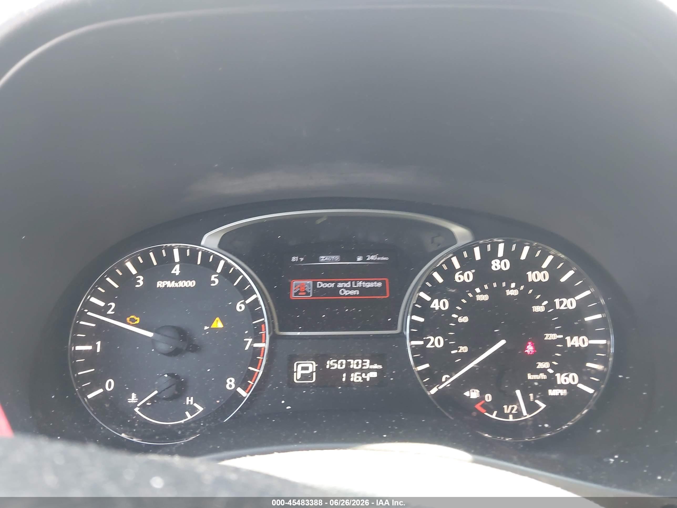 2015 Nissan Pathfinder Sv Gray vin: 5N1AR2MM7FC638428