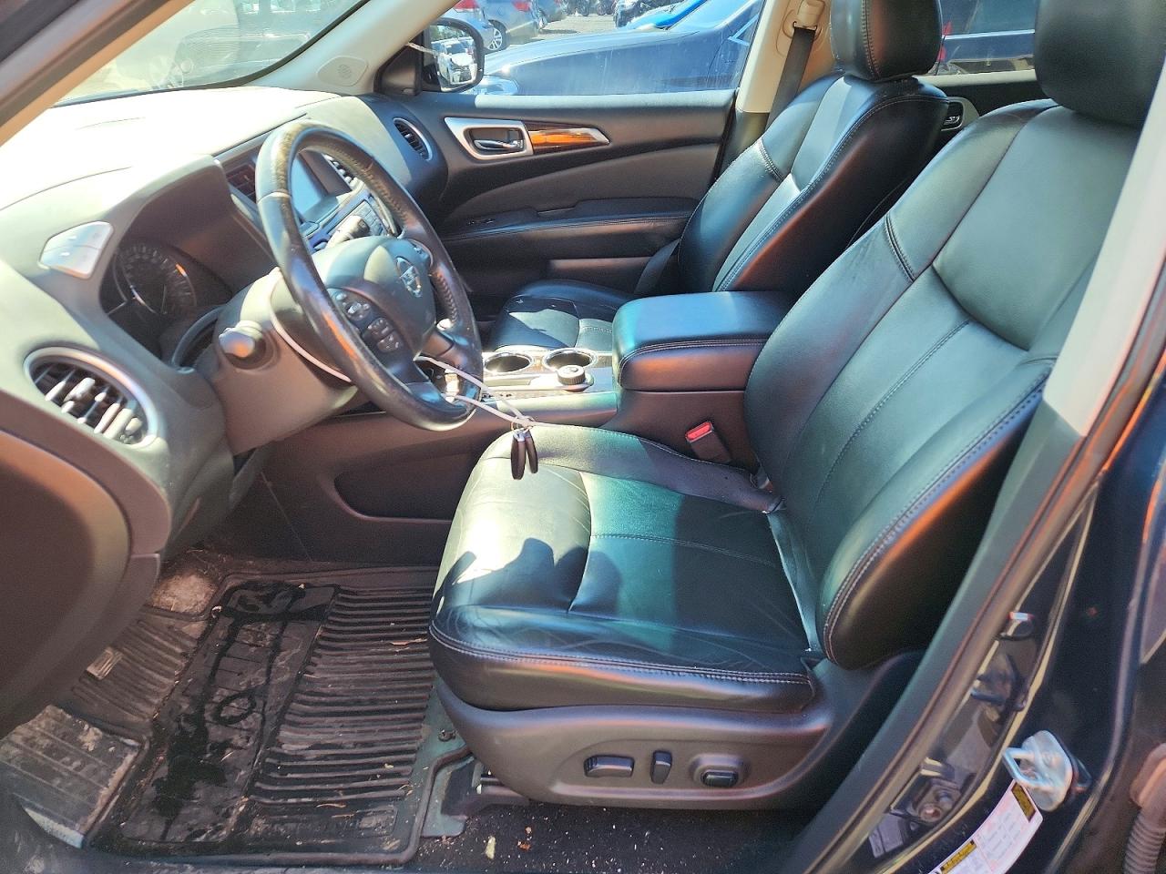 2015 Nissan Pathfinder S Blue vin: 5N1AR2MM7FC648876