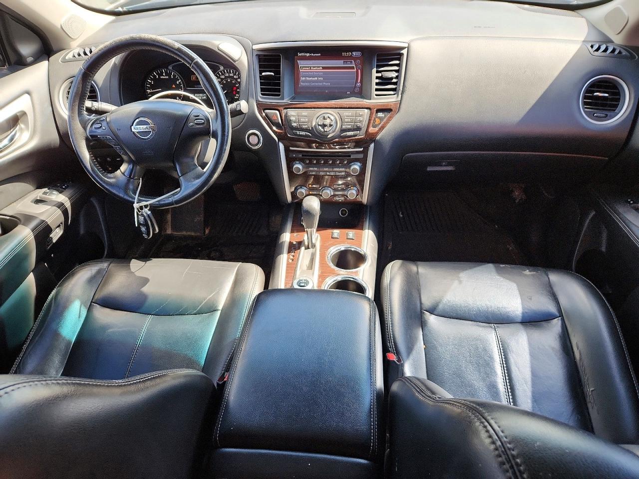 2015 Nissan Pathfinder S Blue vin: 5N1AR2MM7FC648876