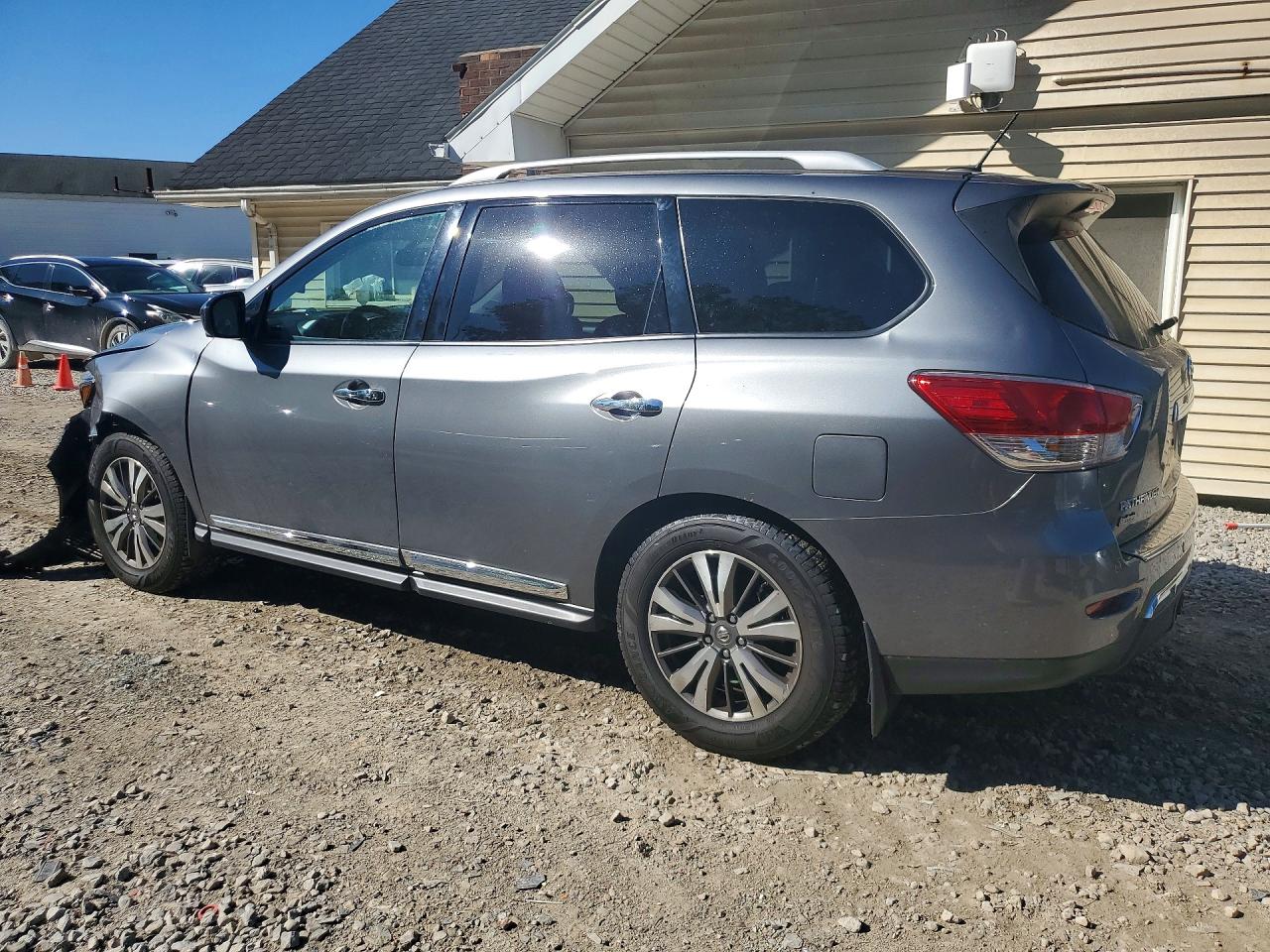 2015 Nissan Pathfinder Sl Gray vin: 5N1AR2MM7FC666844