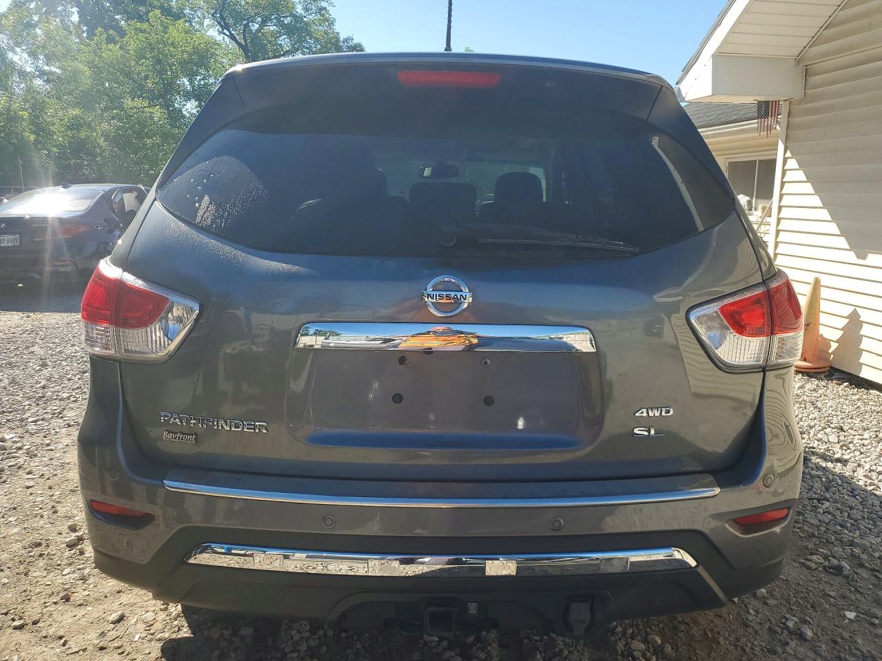 2015 Nissan Pathfinder Sl Gray vin: 5N1AR2MM7FC666844